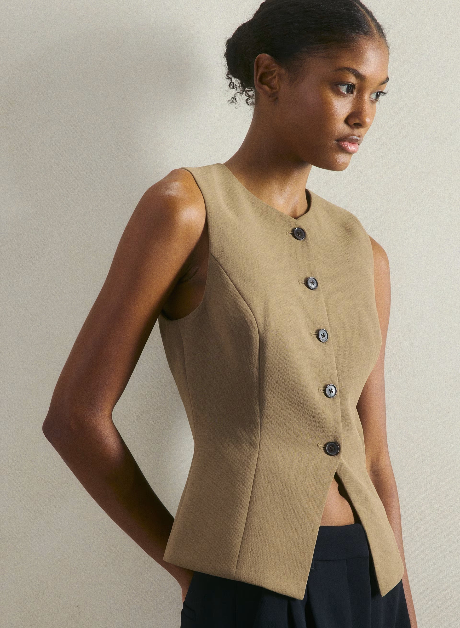 Regal Vest - Crepette™ - FOLIO TAUPE