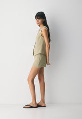 Regal Vest - Crepette™ - MARTINI OLIVE