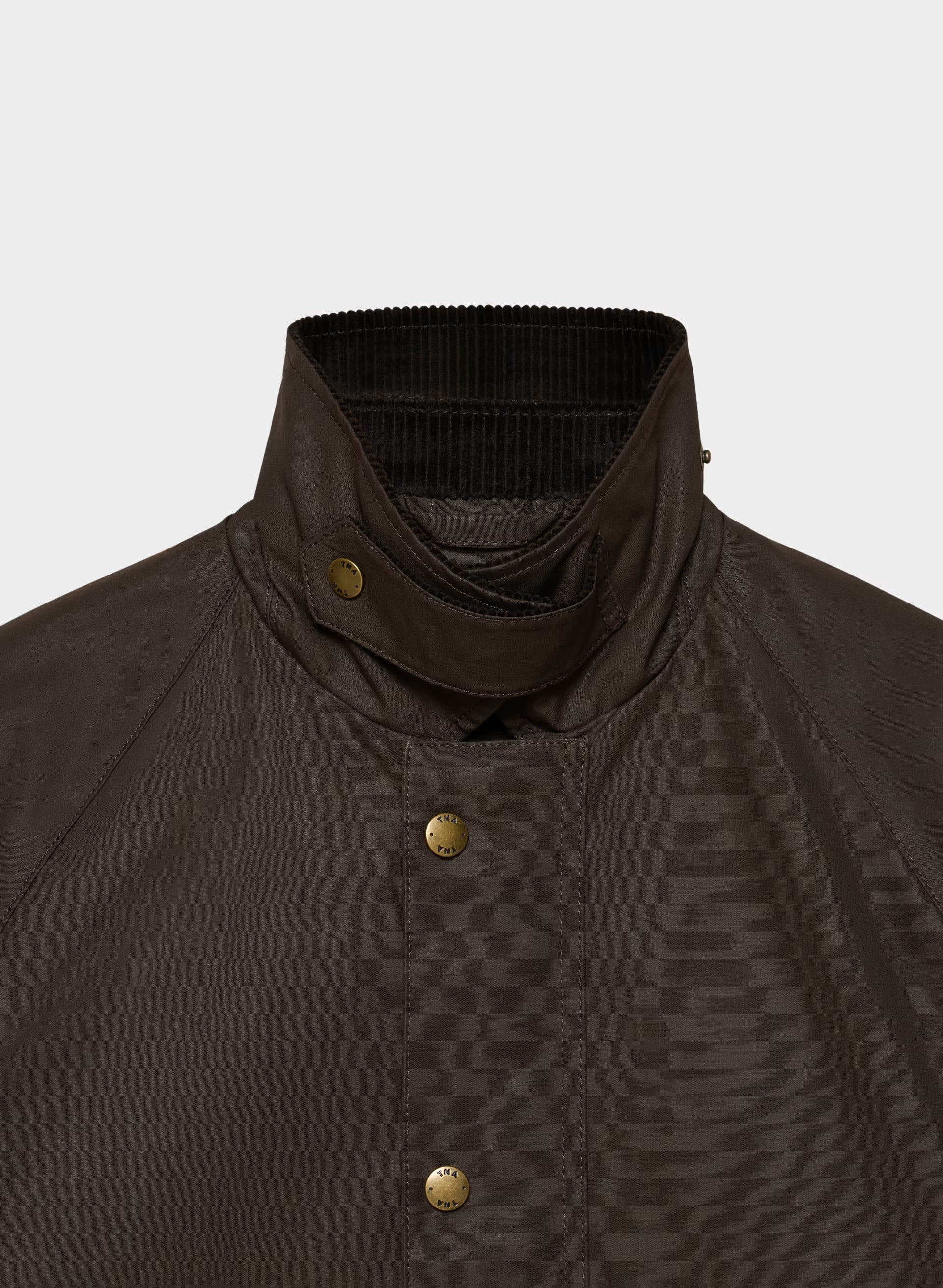 Decibel Waxed Jacket - BURNT BROWN