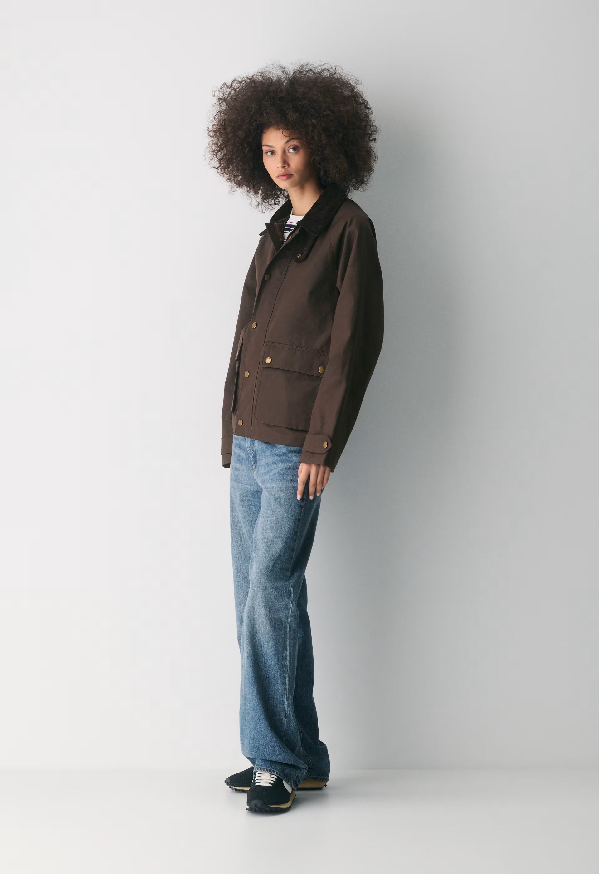 Decibel Waxed Jacket - BURNT BROWN