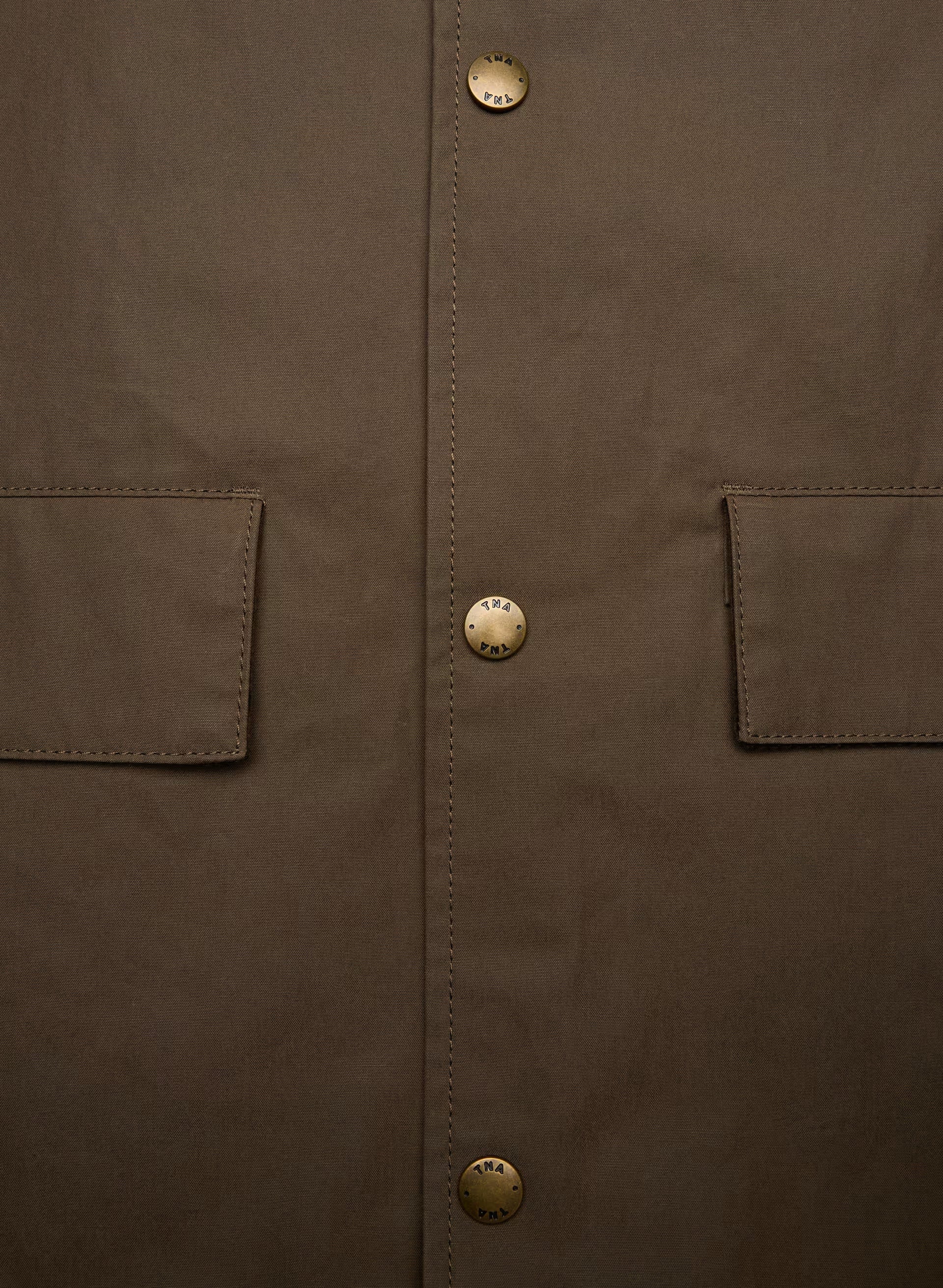 Soundwave Waxed Trench Coat - SYCAMORE BROWN