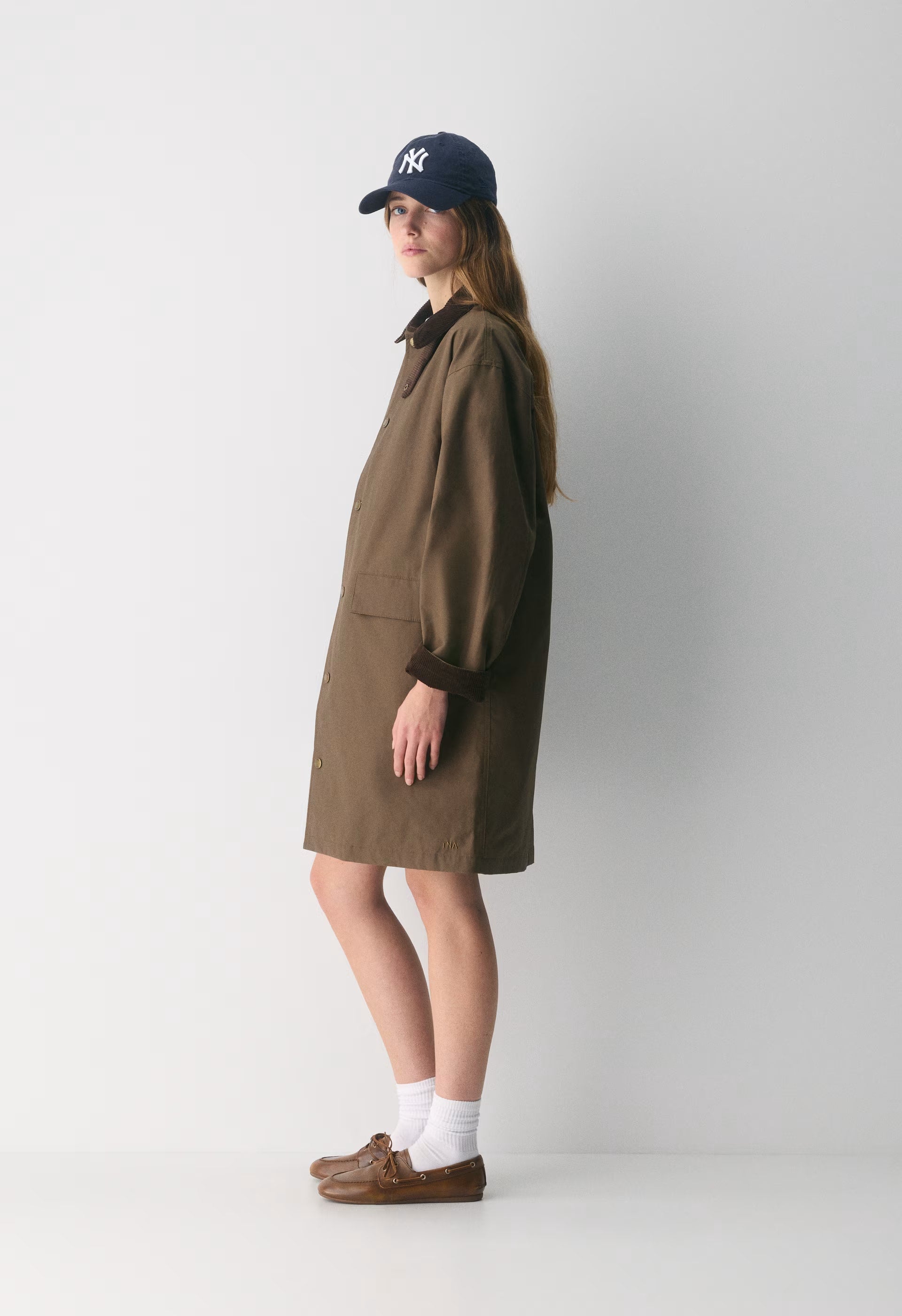 Soundwave Waxed Trench Coat - SYCAMORE BROWN