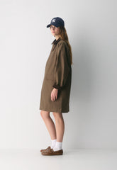 Soundwave Waxed Trench Coat - SYCAMORE BROWN