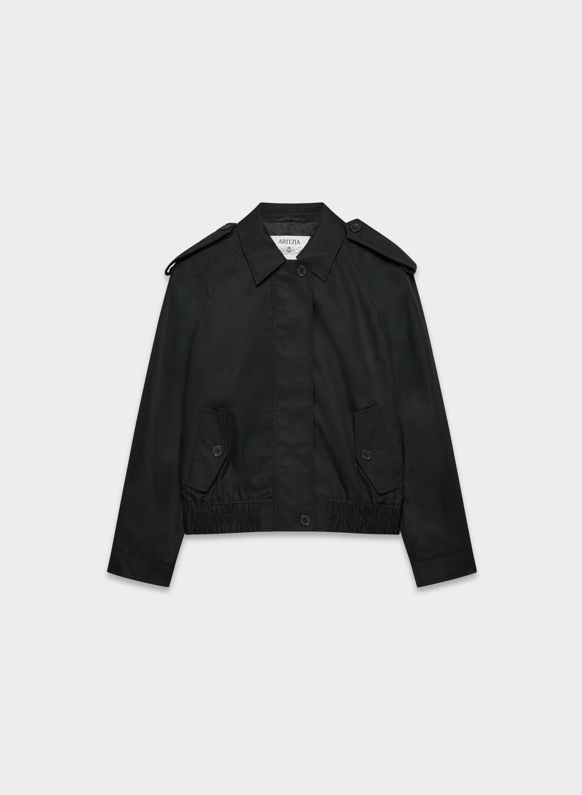 The Arno Jacket - City Twill - BLACK