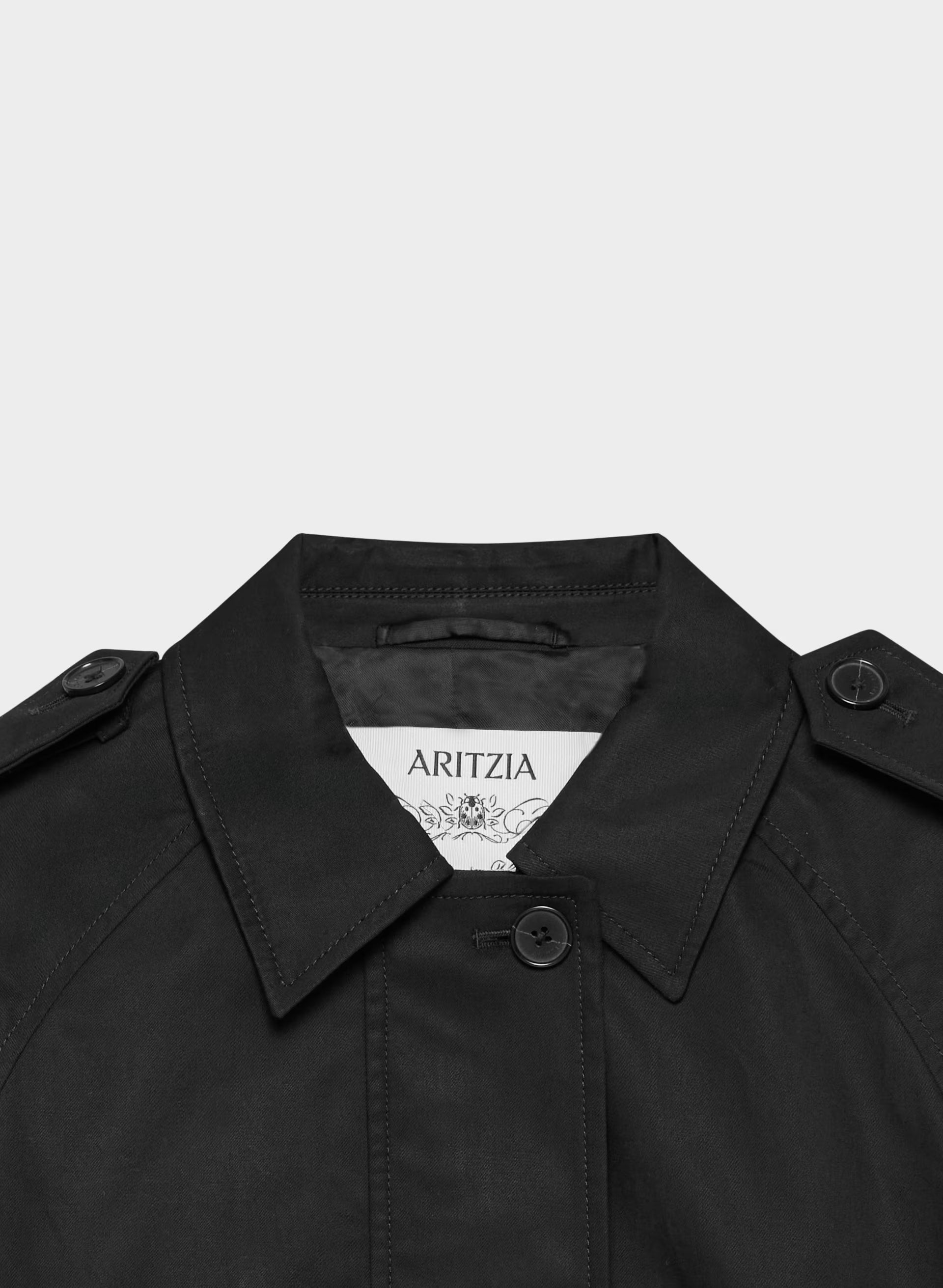 The Arno Jacket - City Twill - BLACK