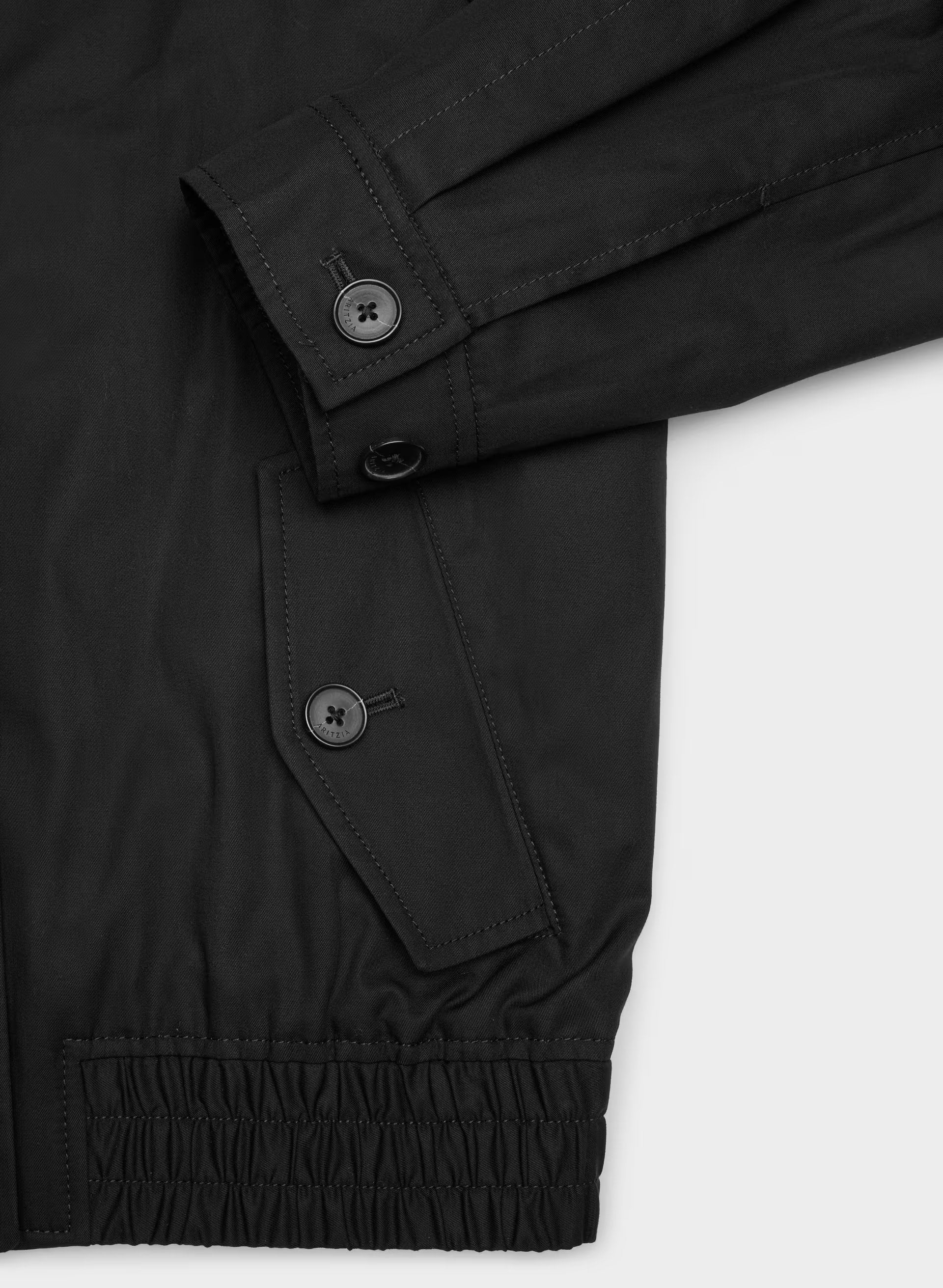 The Arno Jacket - City Twill - BLACK