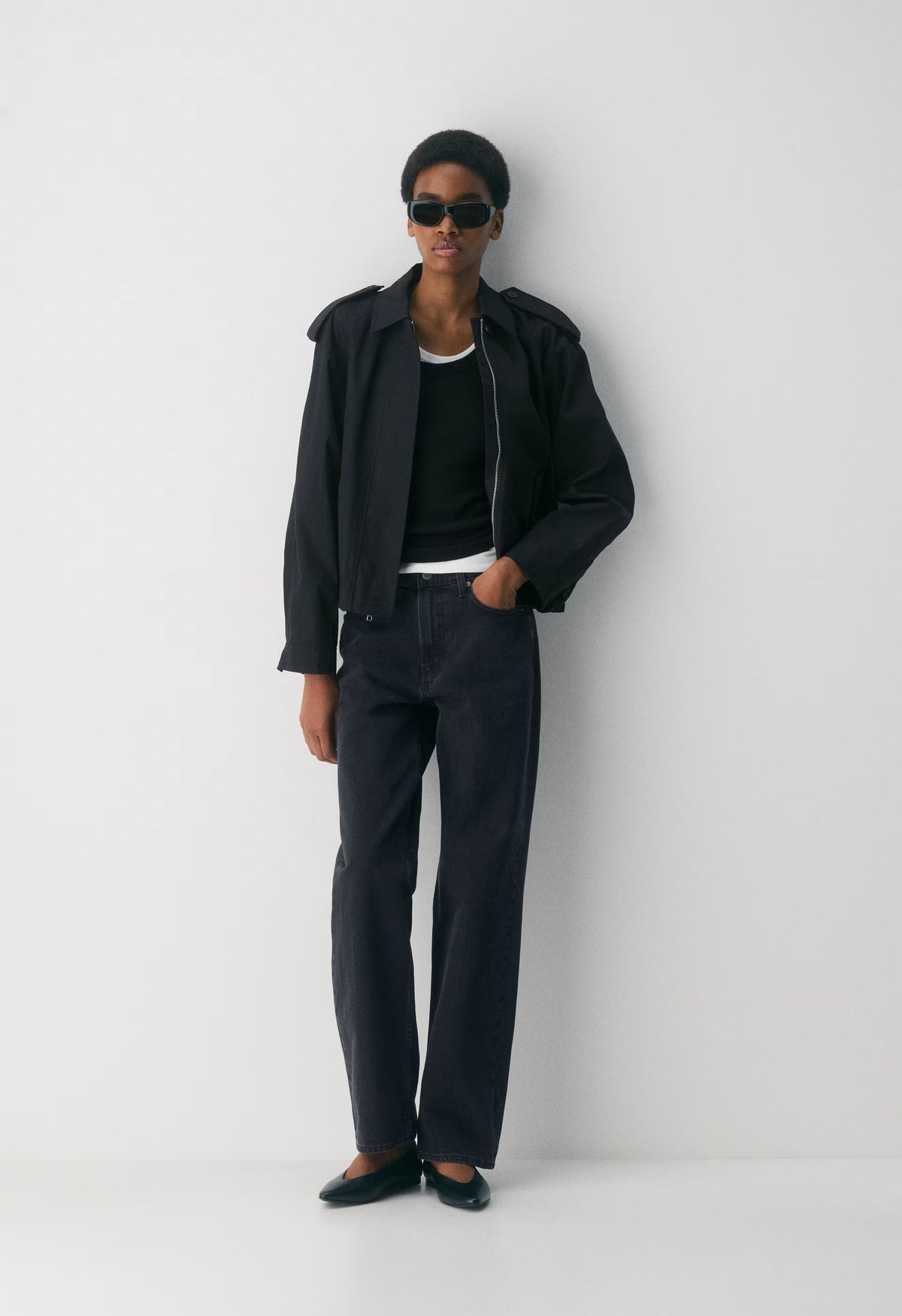 The Arno Jacket - City Twill - BLACK