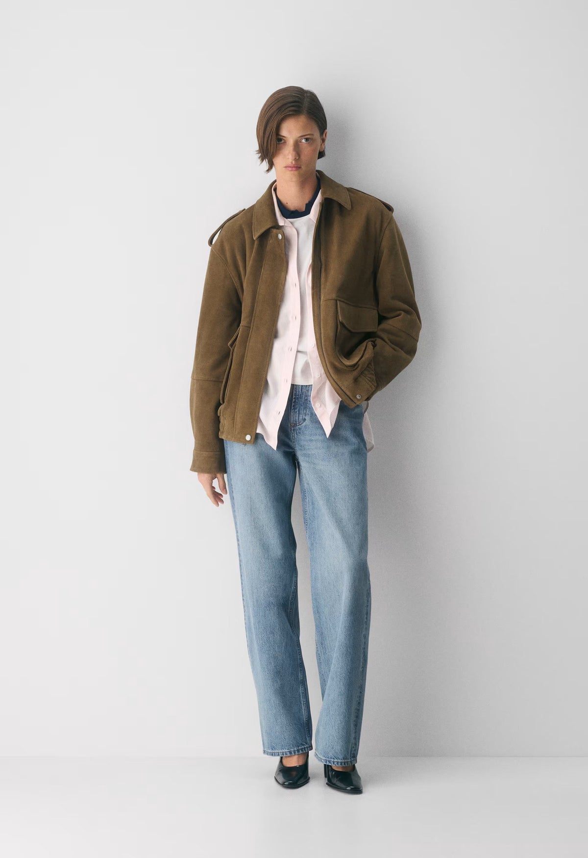Tennant Bomber - Suede - RUSTICAL BROWN