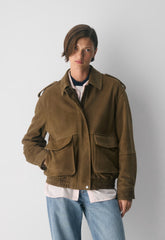 Tennant Bomber - Suede - RUSTICAL BROWN