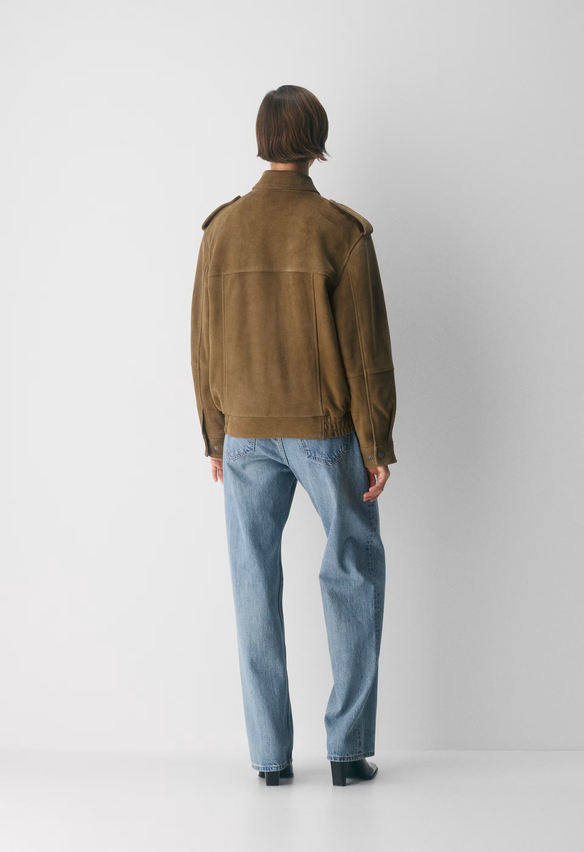 Tennant Bomber - Suede - RUSTICAL BROWN