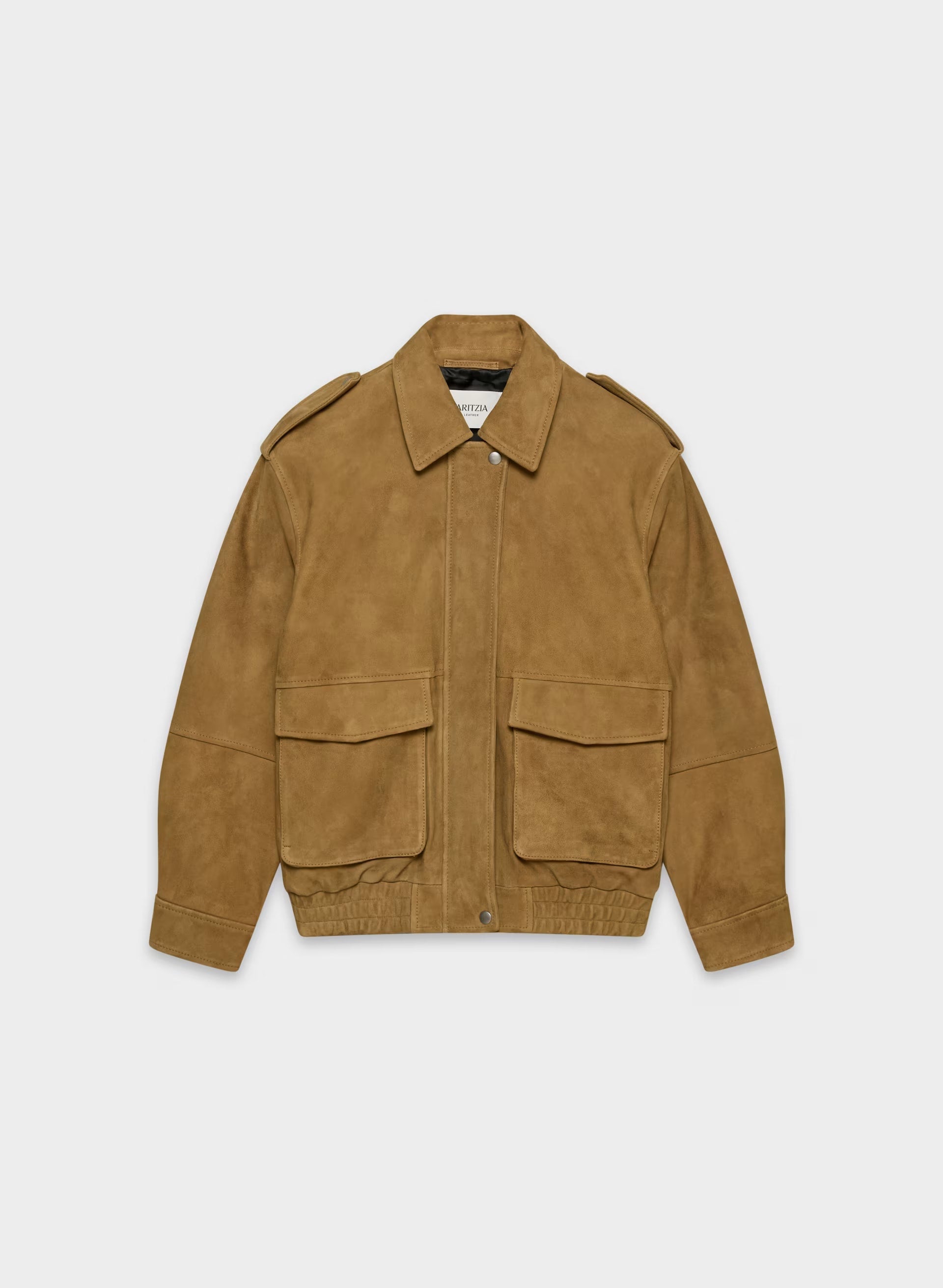 Tennant Bomber - Suede - CORTADO CAMEL