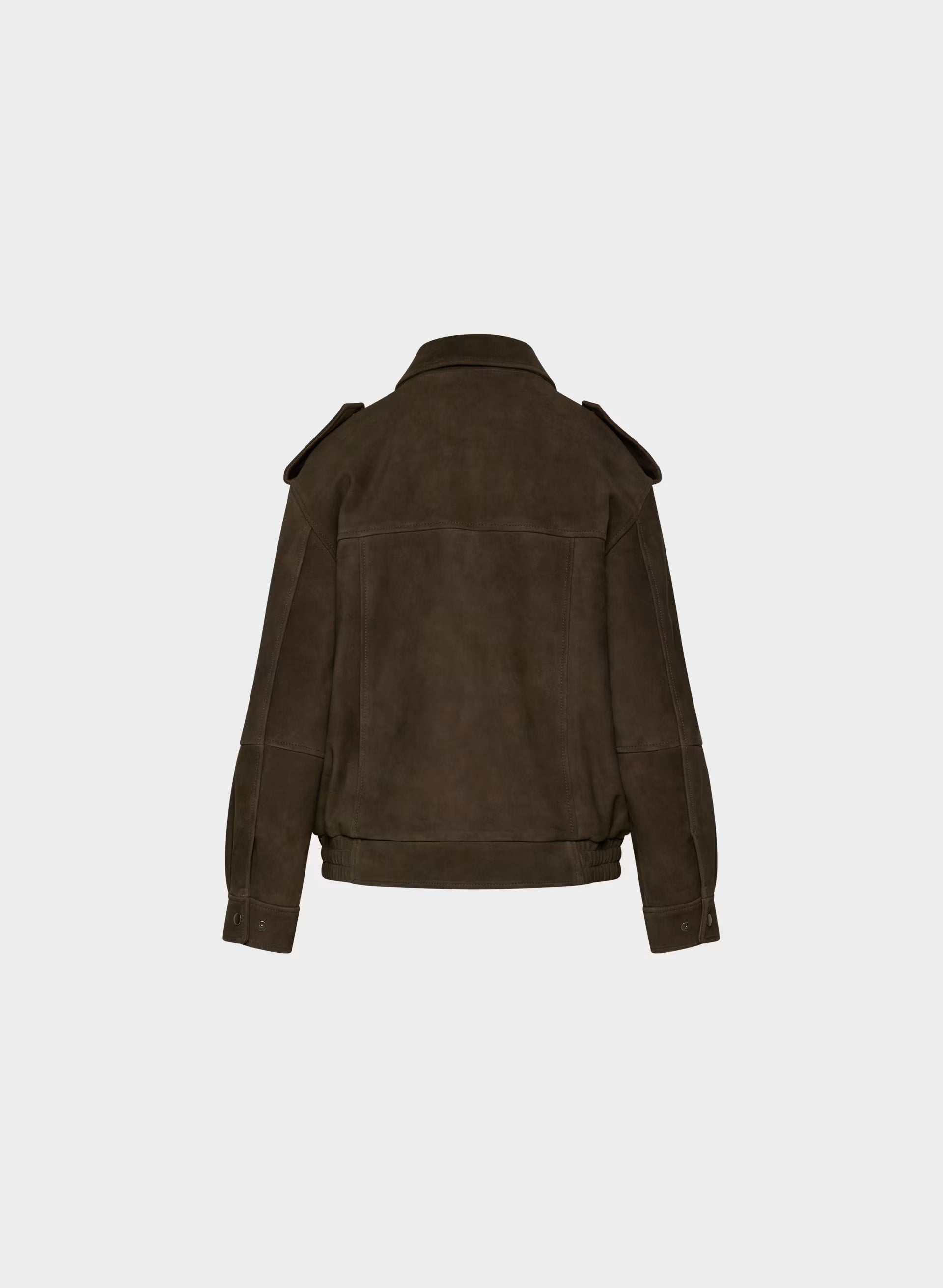 Tennant Bomber - Suede - CACAO NIB BROWN