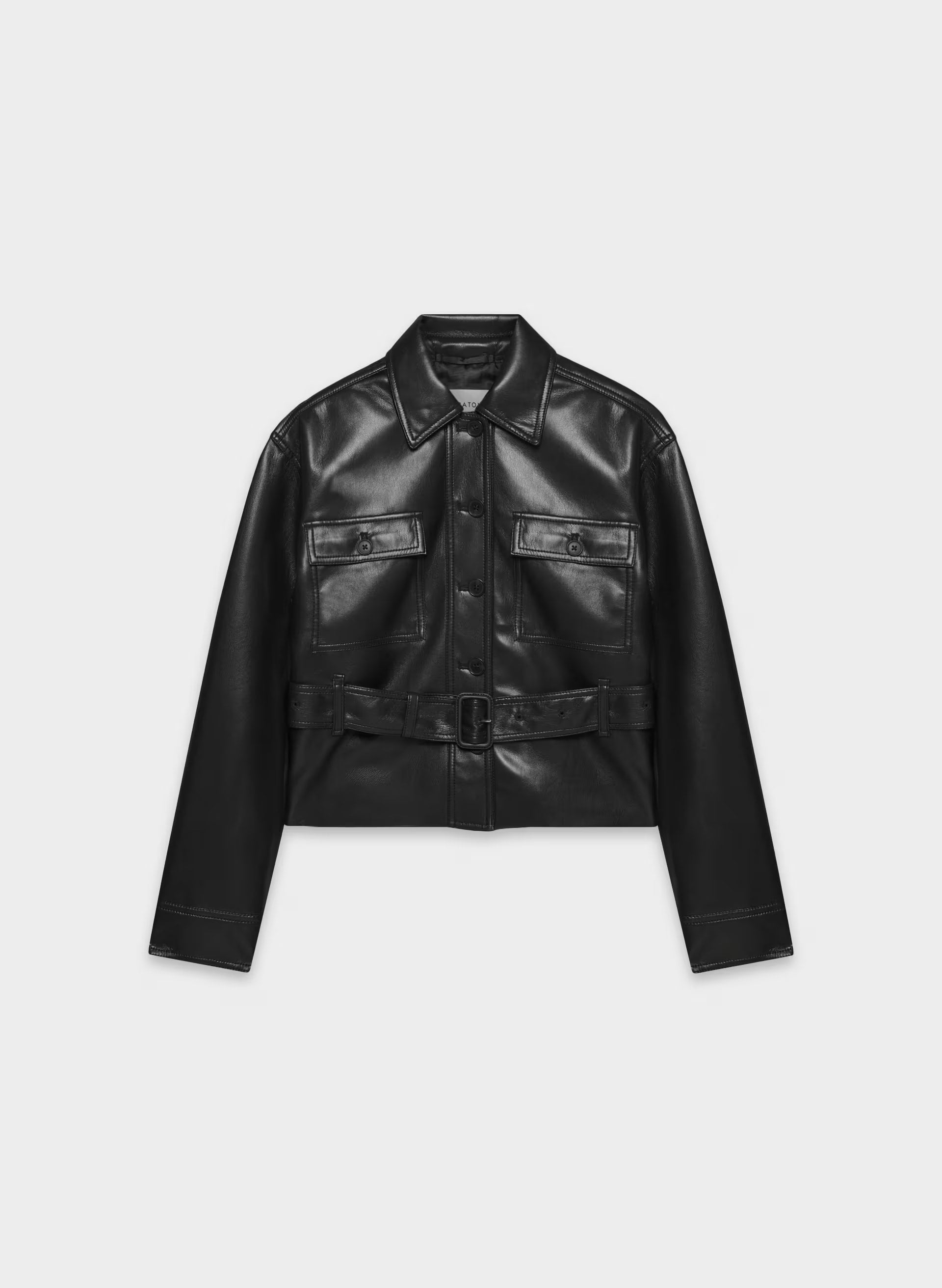 Kerr Jacket - UnReal Leather - BLACK