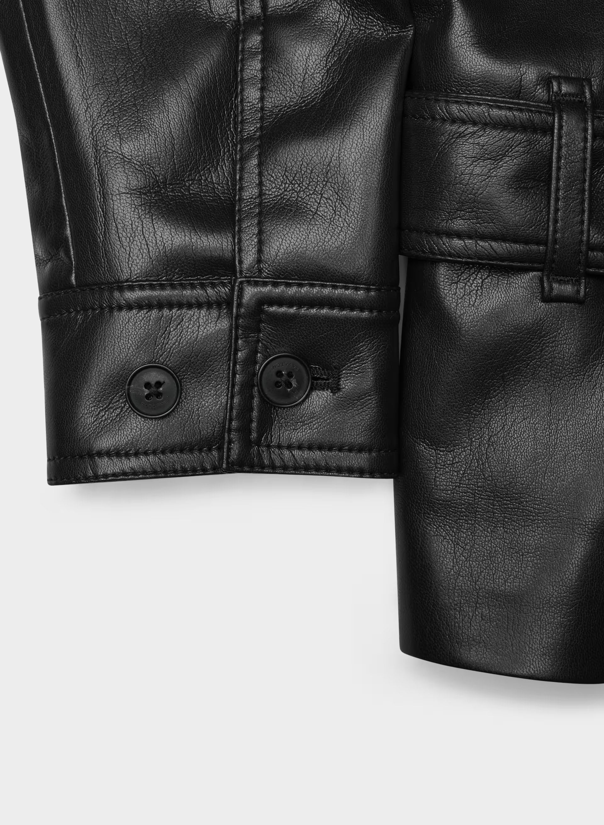 Kerr Jacket - UnReal Leather - BLACK