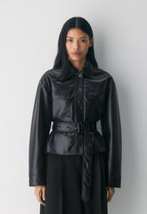 Kerr Jacket - UnReal Leather - BLACK