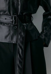 Kerr Jacket - UnReal Leather - BLACK