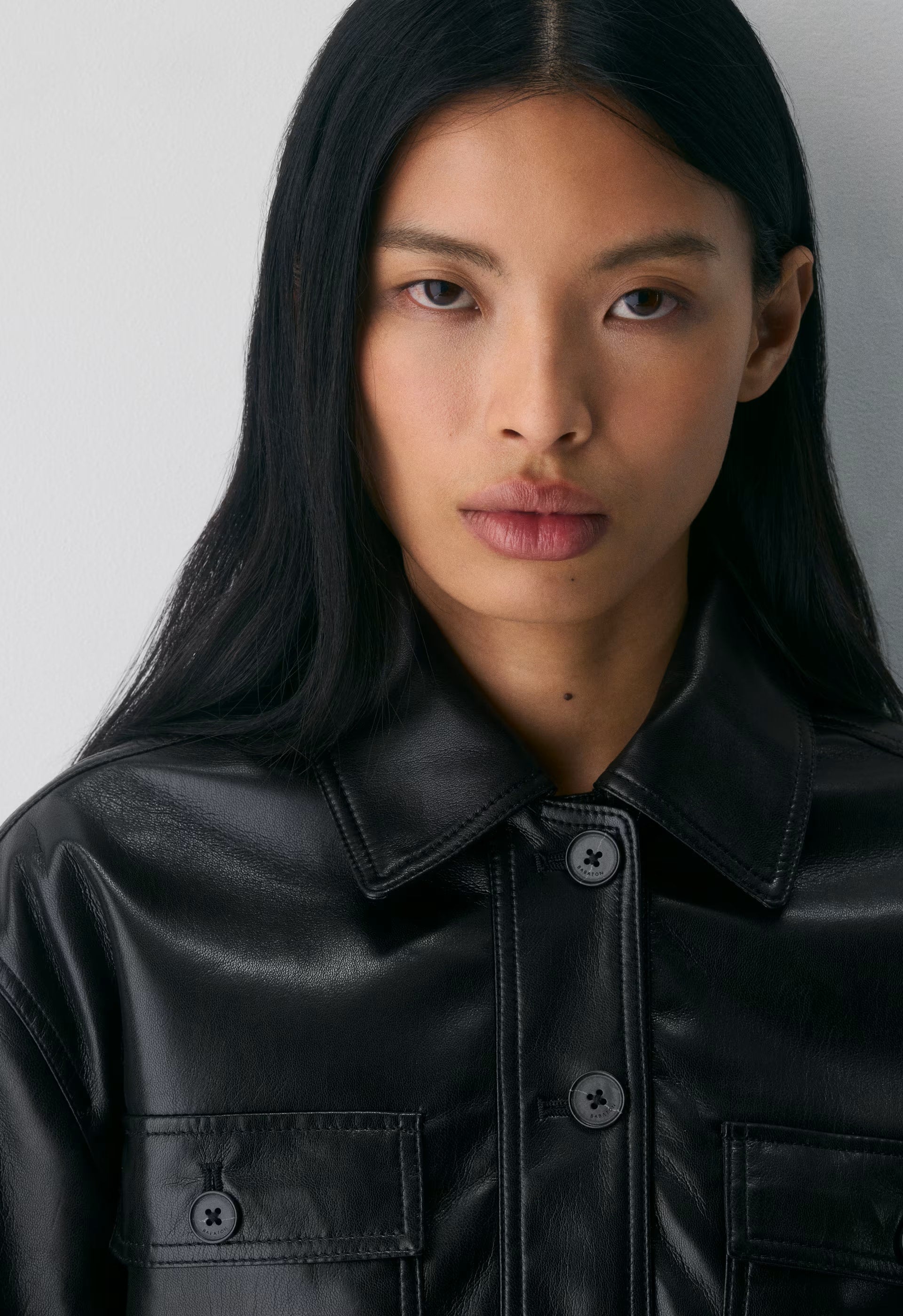 Kerr Jacket - UnReal Leather - BLACK
