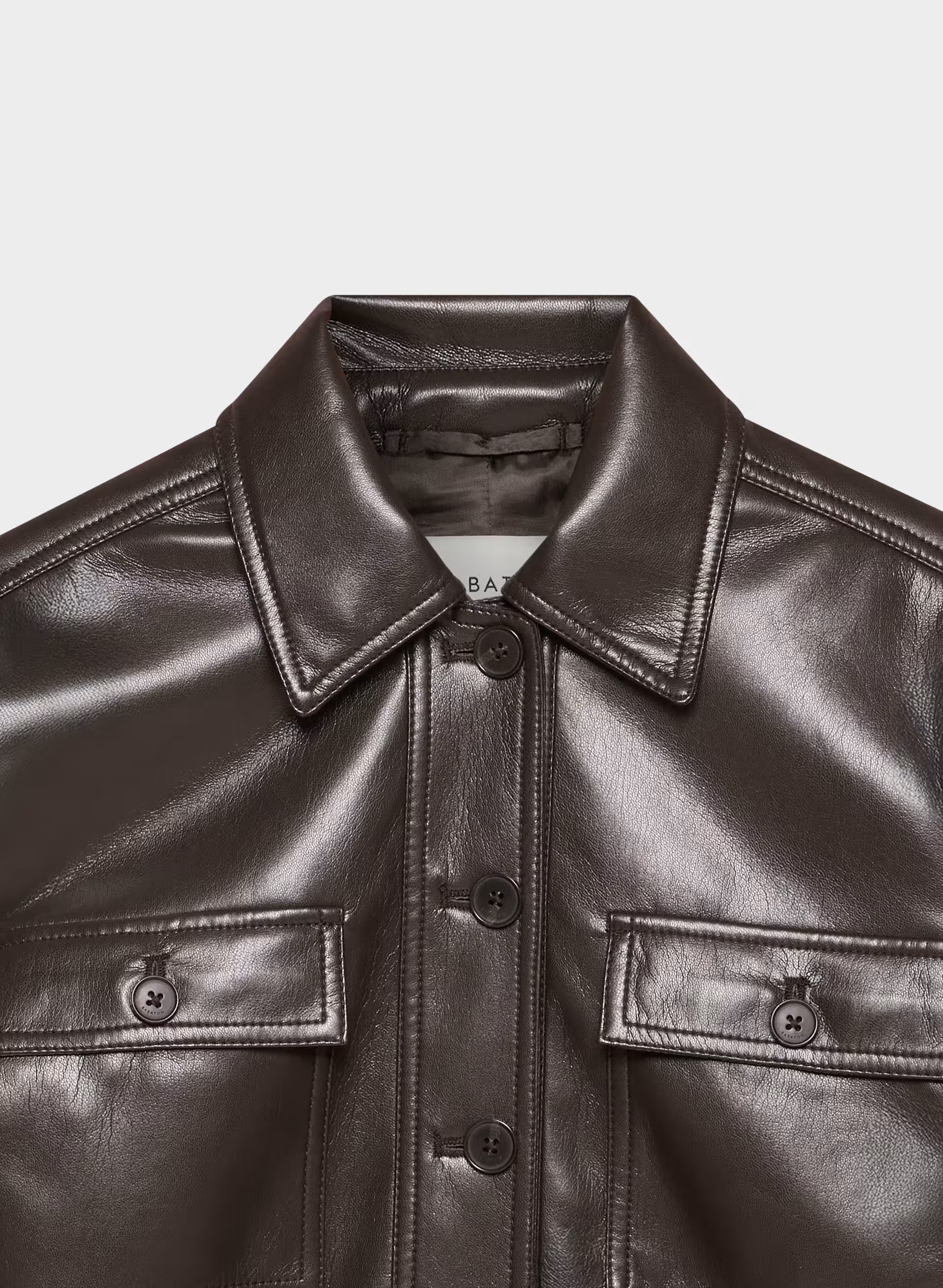 Kerr Jacket - UnReal Leather - RICH MOCHA BROWN