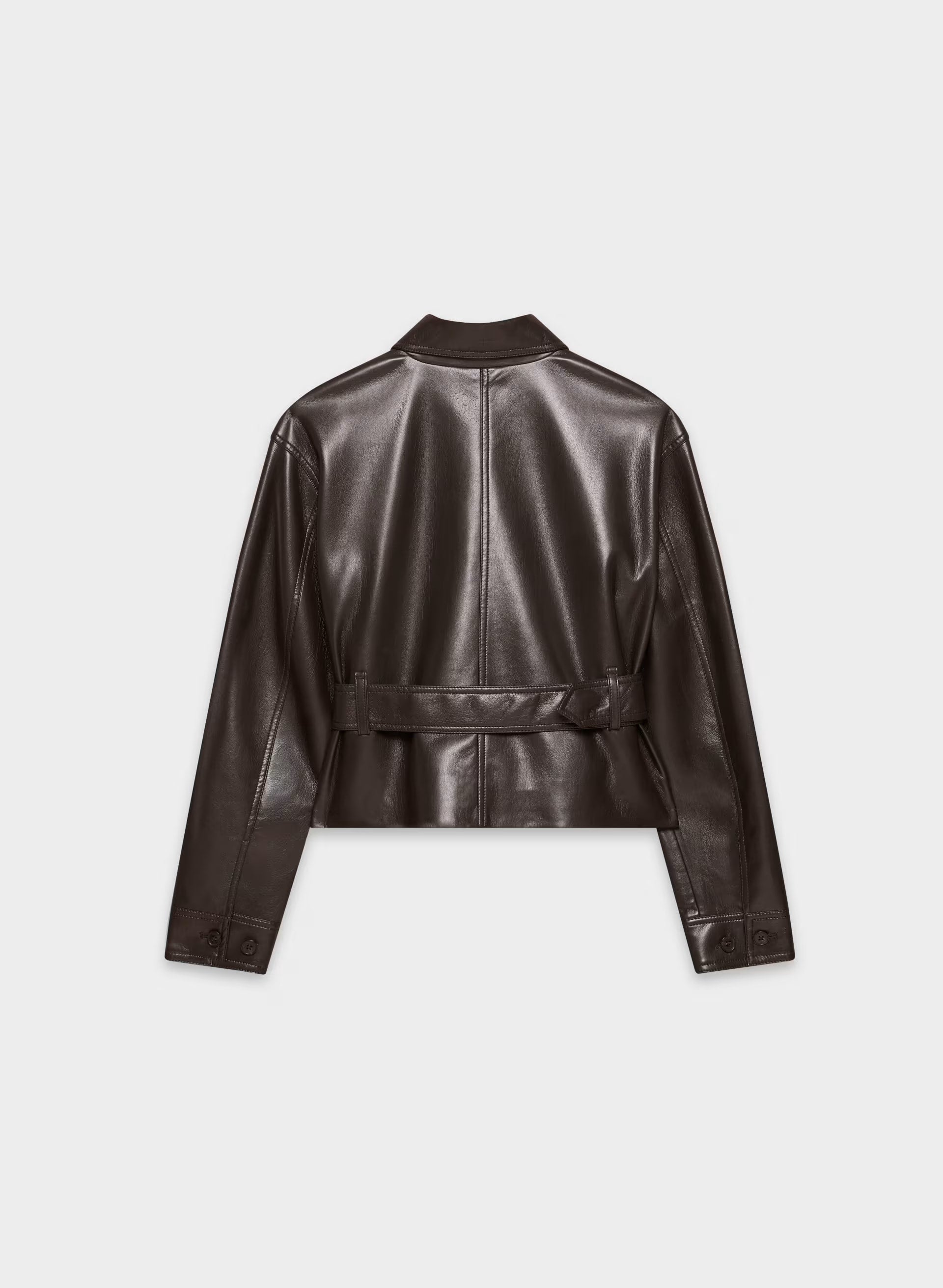 Kerr Jacket - UnReal Leather - RICH MOCHA BROWN