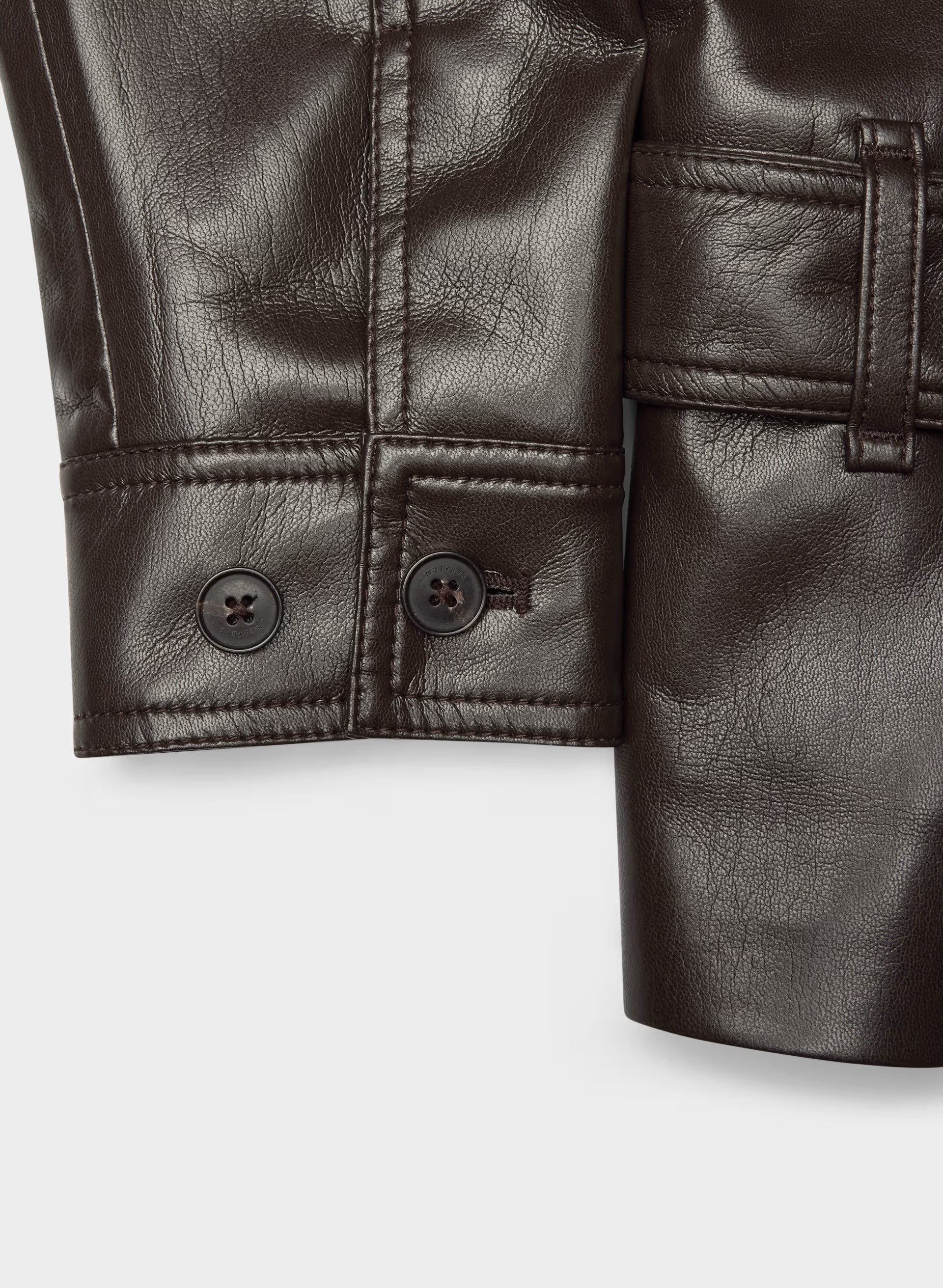 Kerr Jacket - UnReal Leather - RICH MOCHA BROWN