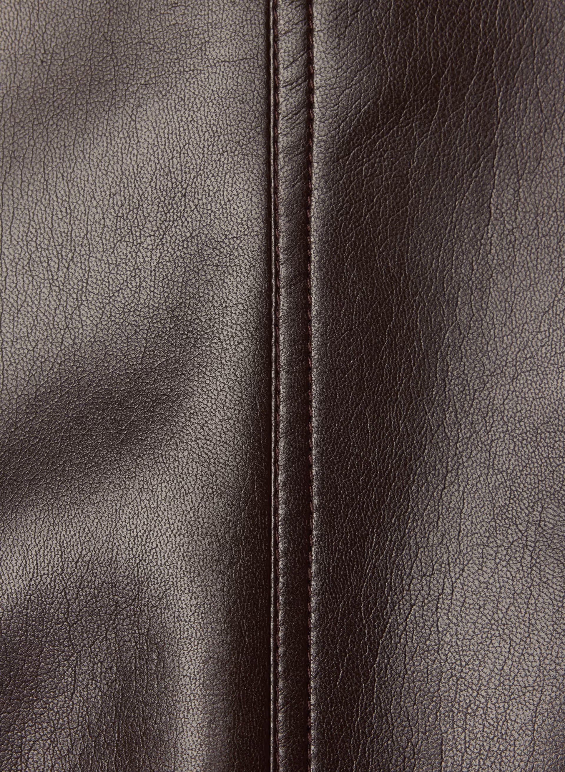 Kerr Jacket - UnReal Leather - RICH MOCHA BROWN