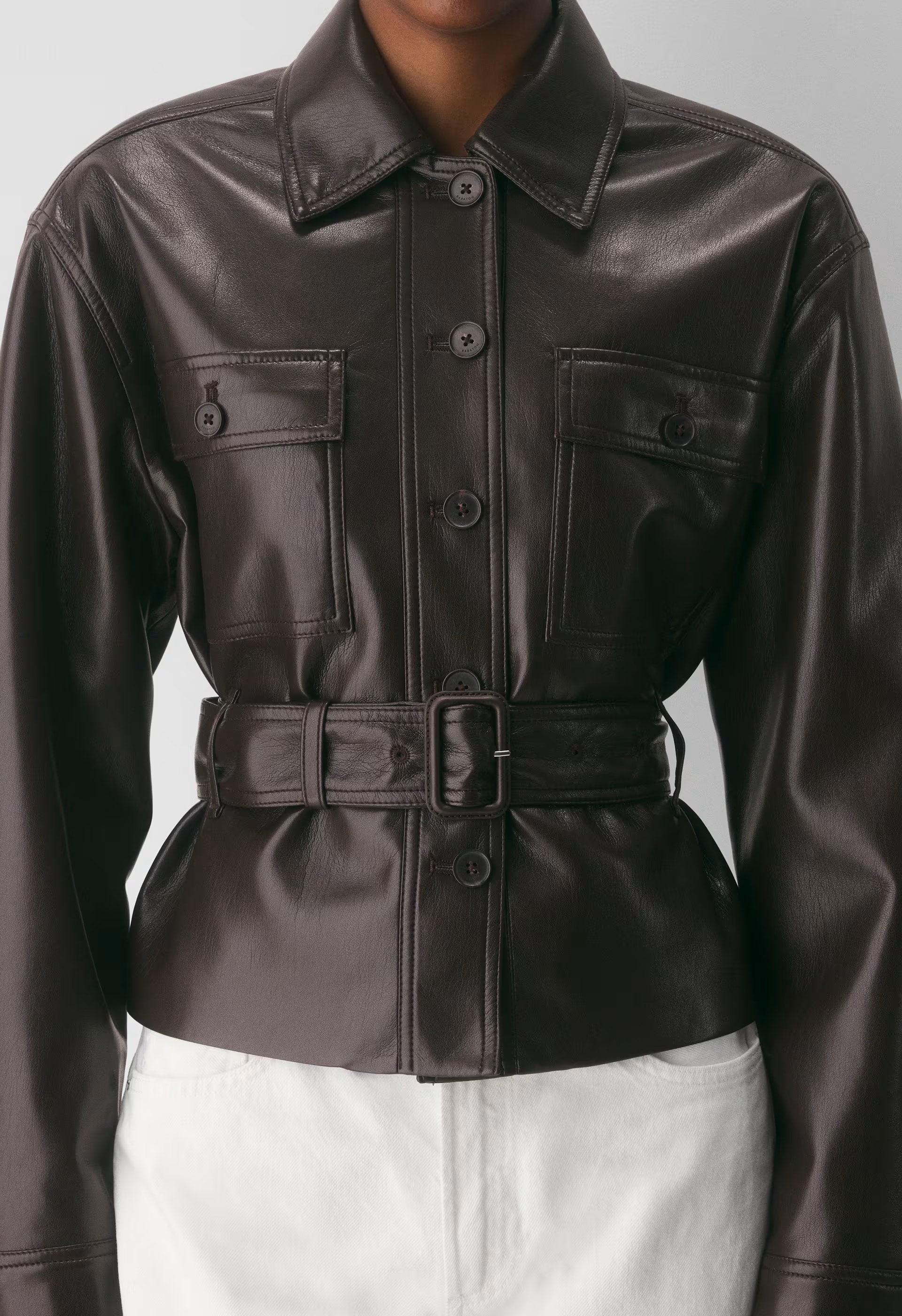 Kerr Jacket - UnReal Leather - RICH MOCHA BROWN