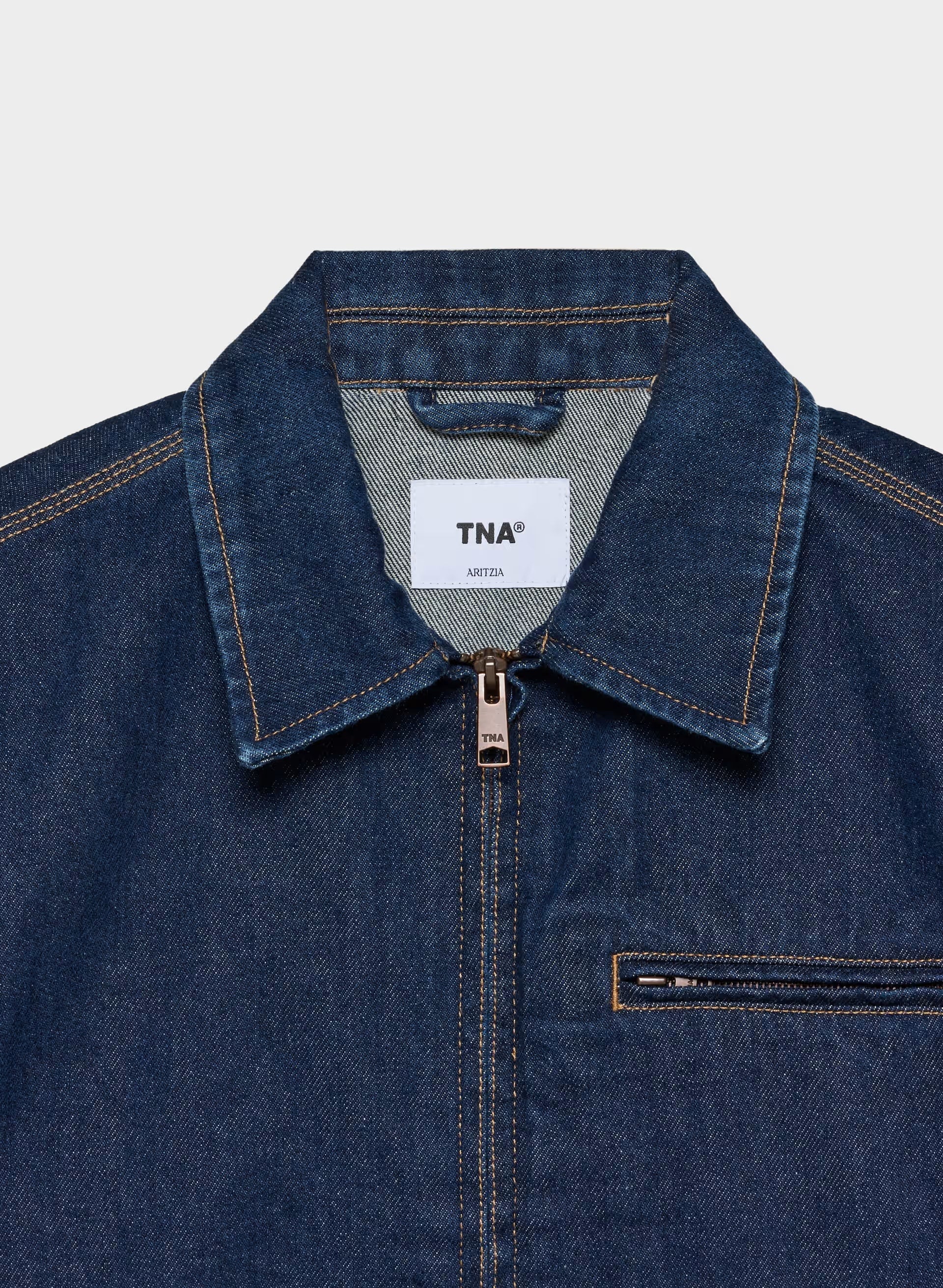 Barkley Lightweight Denim Jacket - NO-STRESS INDG DK BL