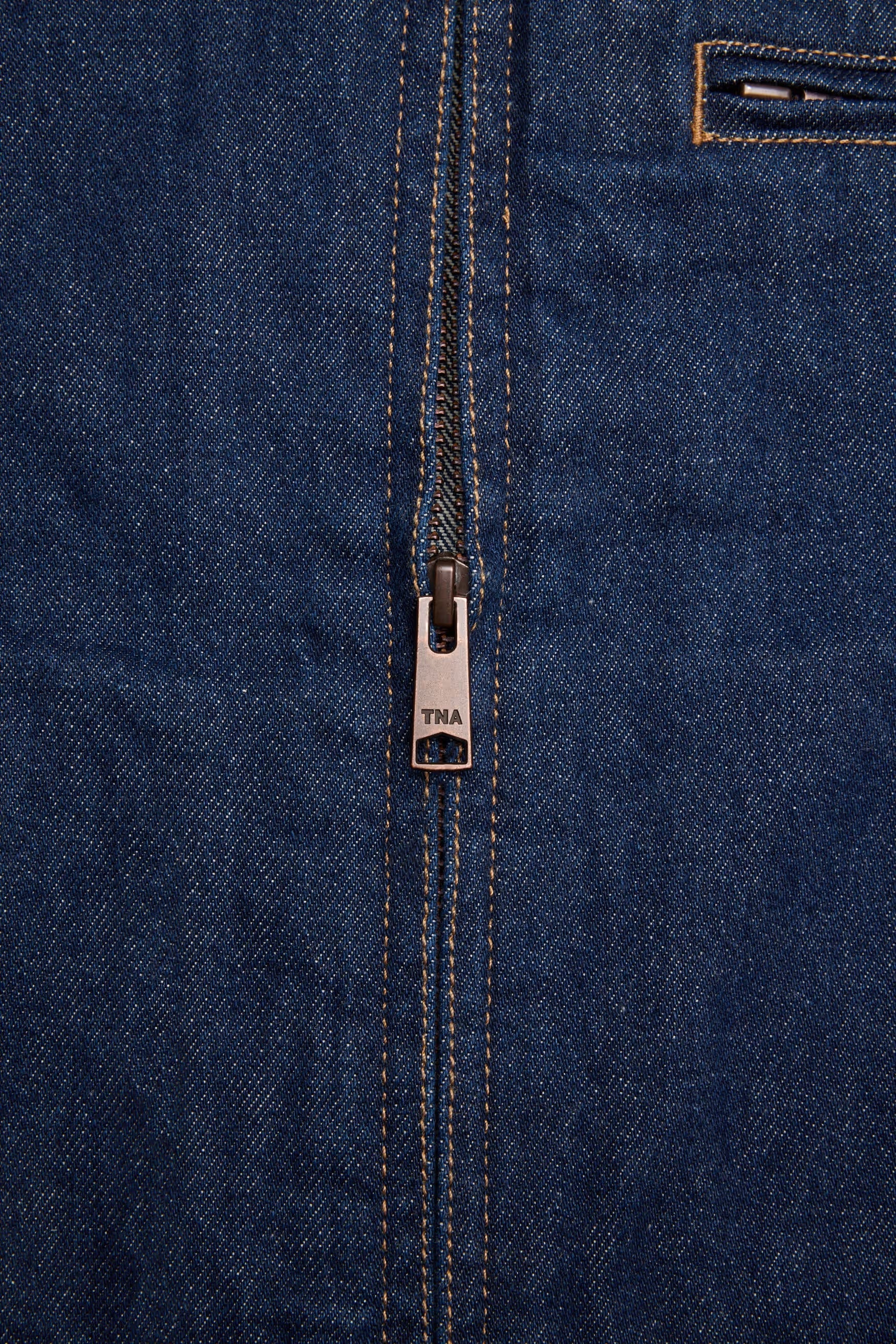 Barkley Lightweight Denim Jacket - NO-STRESS INDG DK BL