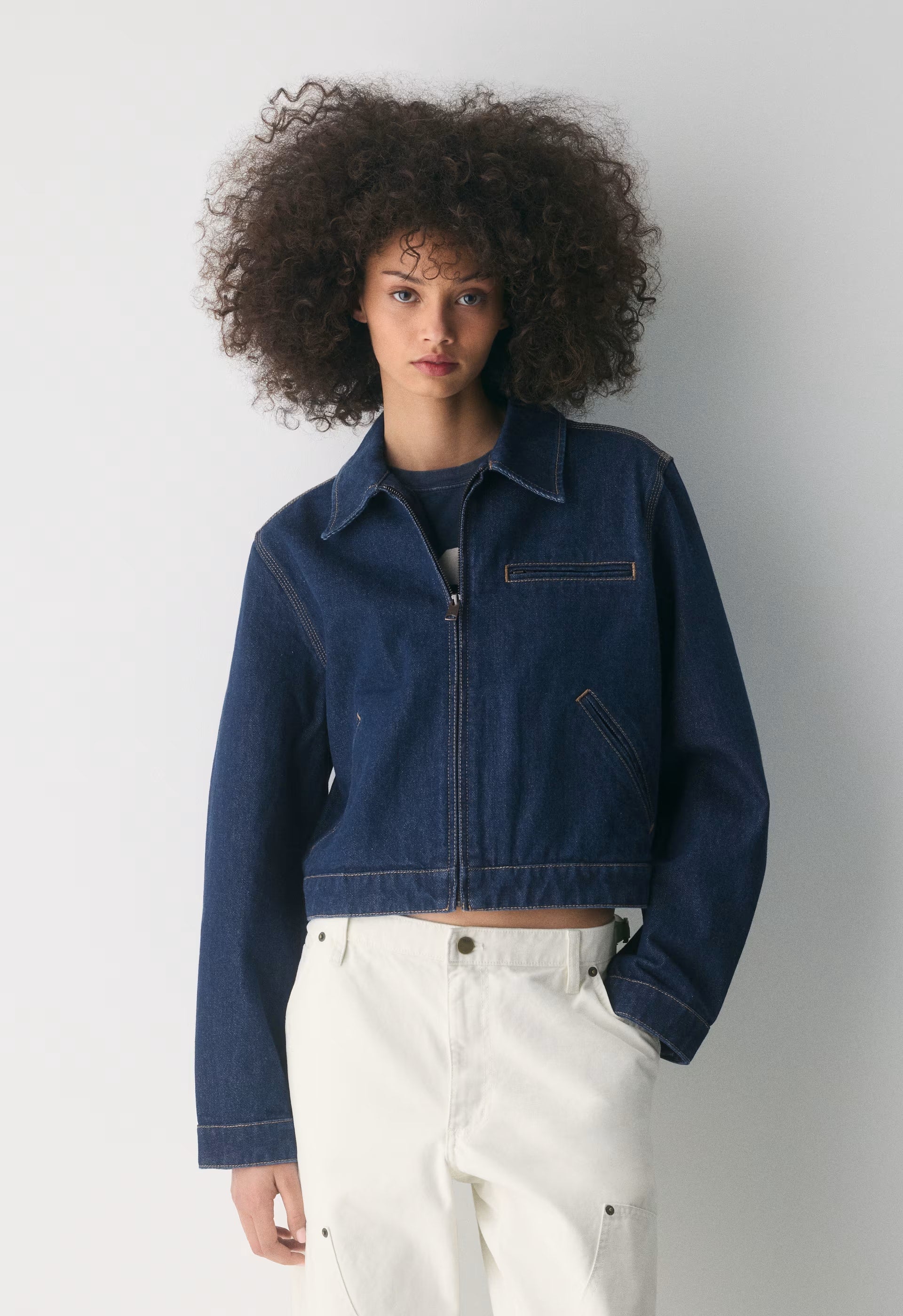 Barkley Lightweight Denim Jacket - NO-STRESS INDG DK BL