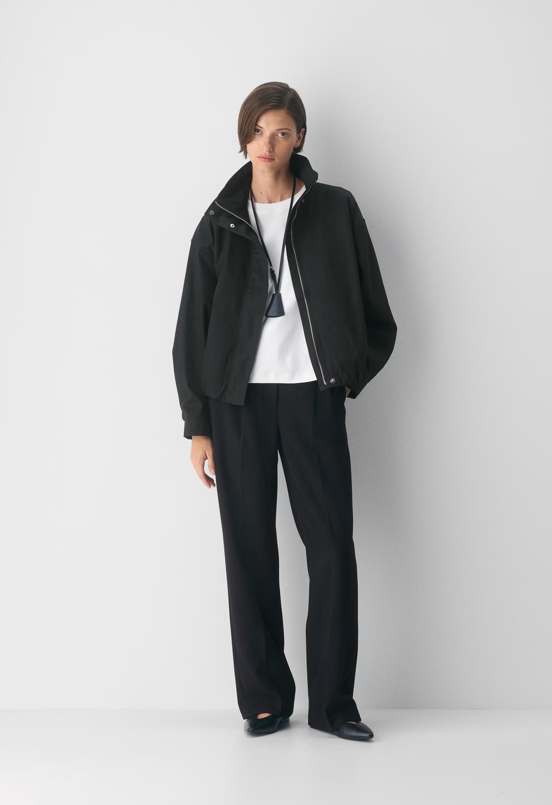 Geneva Jacket - City Twill - BLACK