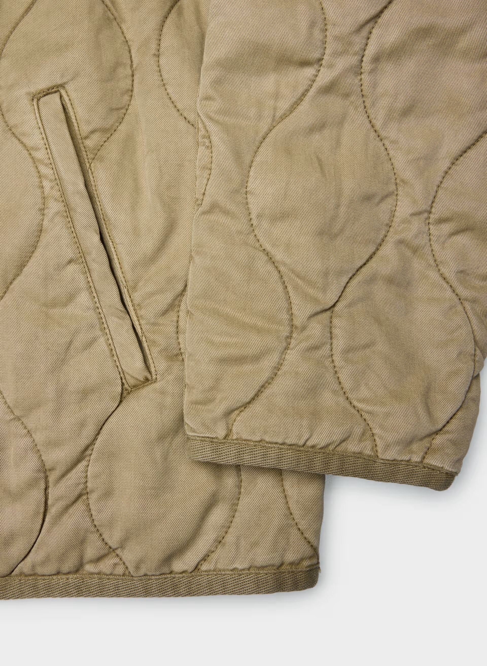 Escapade Liner Jacket - LIVED-IN TAN KHAKI