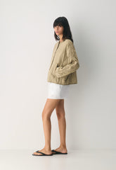 Escapade Liner Jacket - LIVED-IN TAN KHAKI