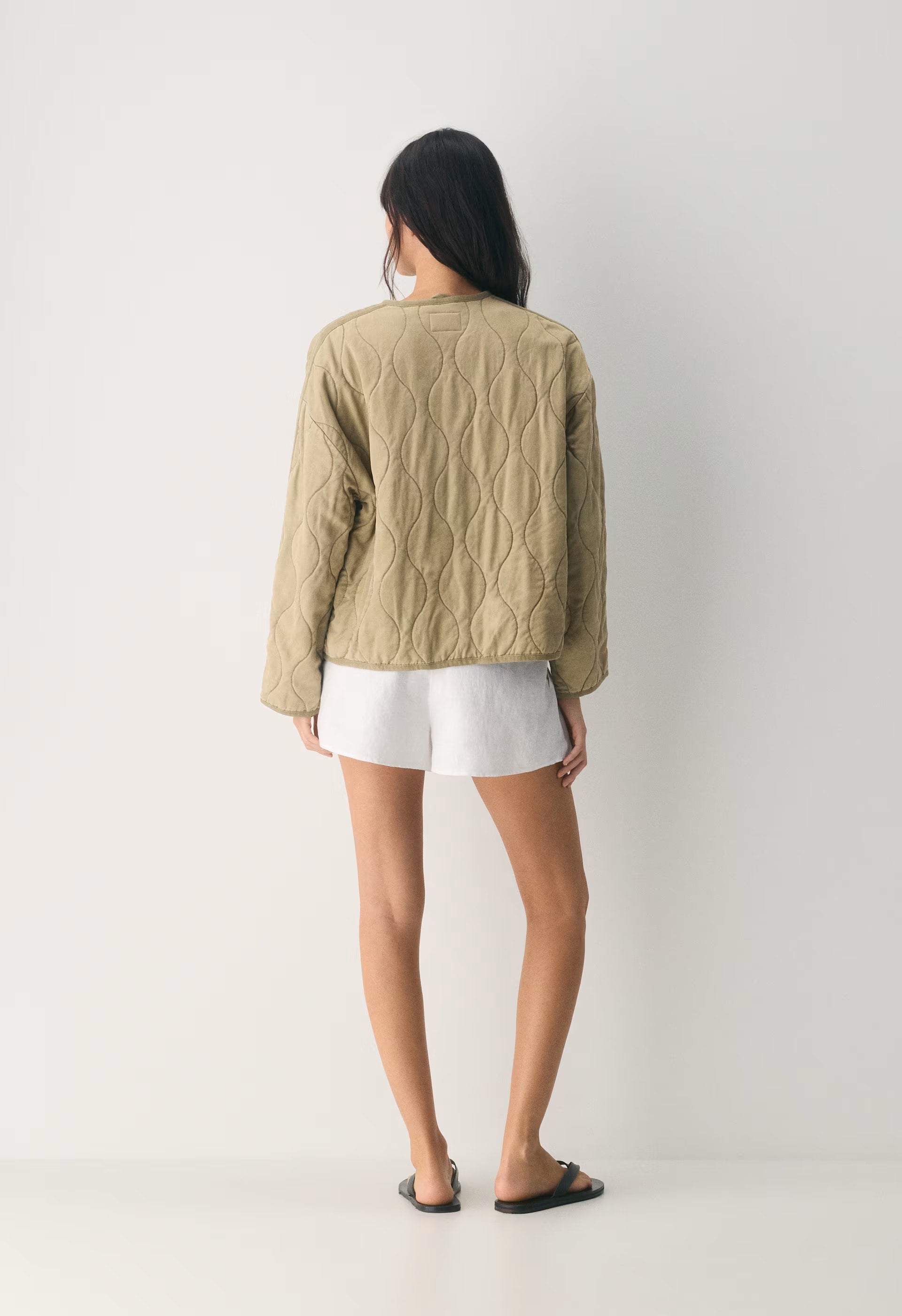 Escapade Liner Jacket - LIVED-IN TAN KHAKI