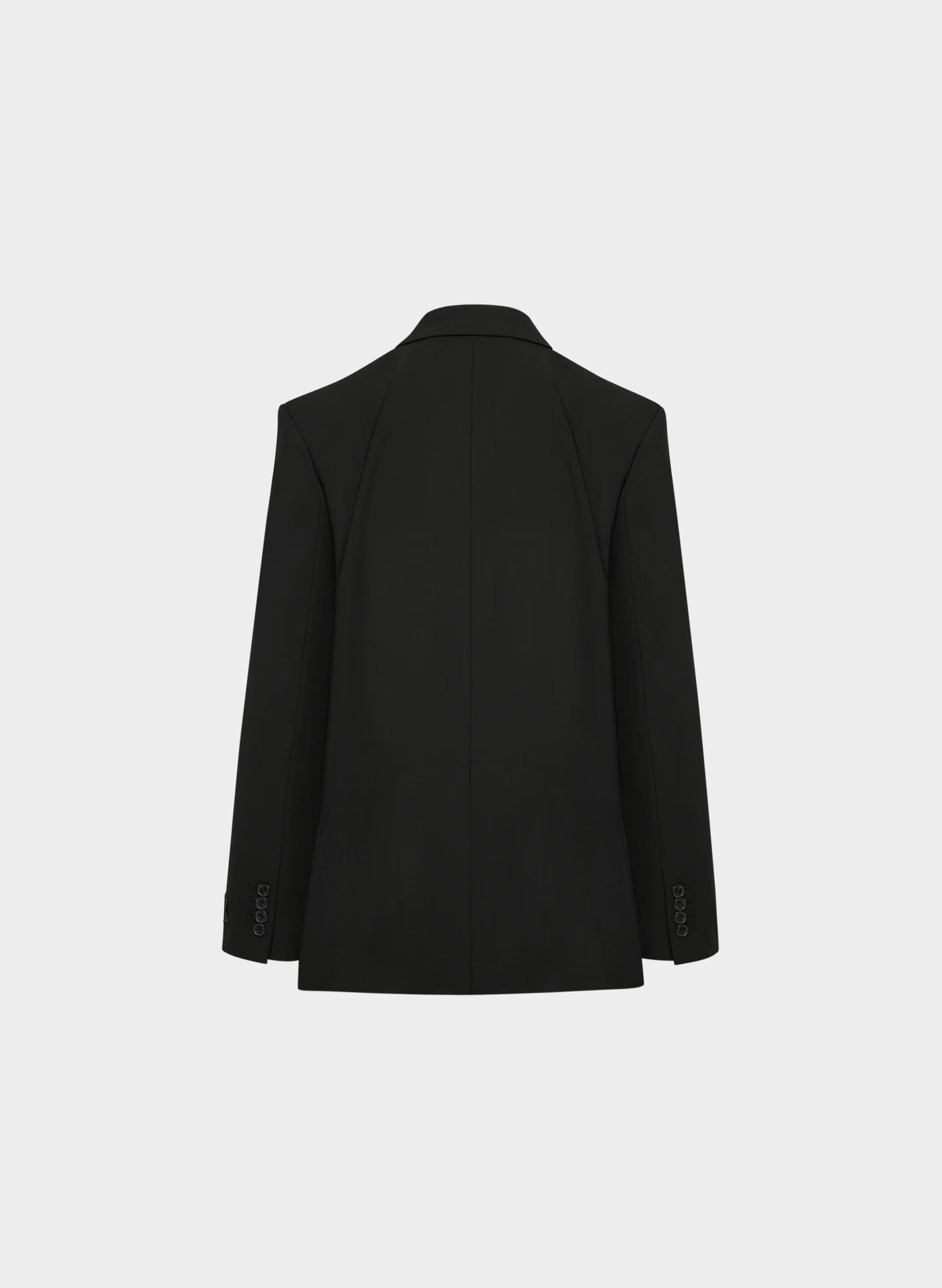 Enact Wool Blazer - BLACK