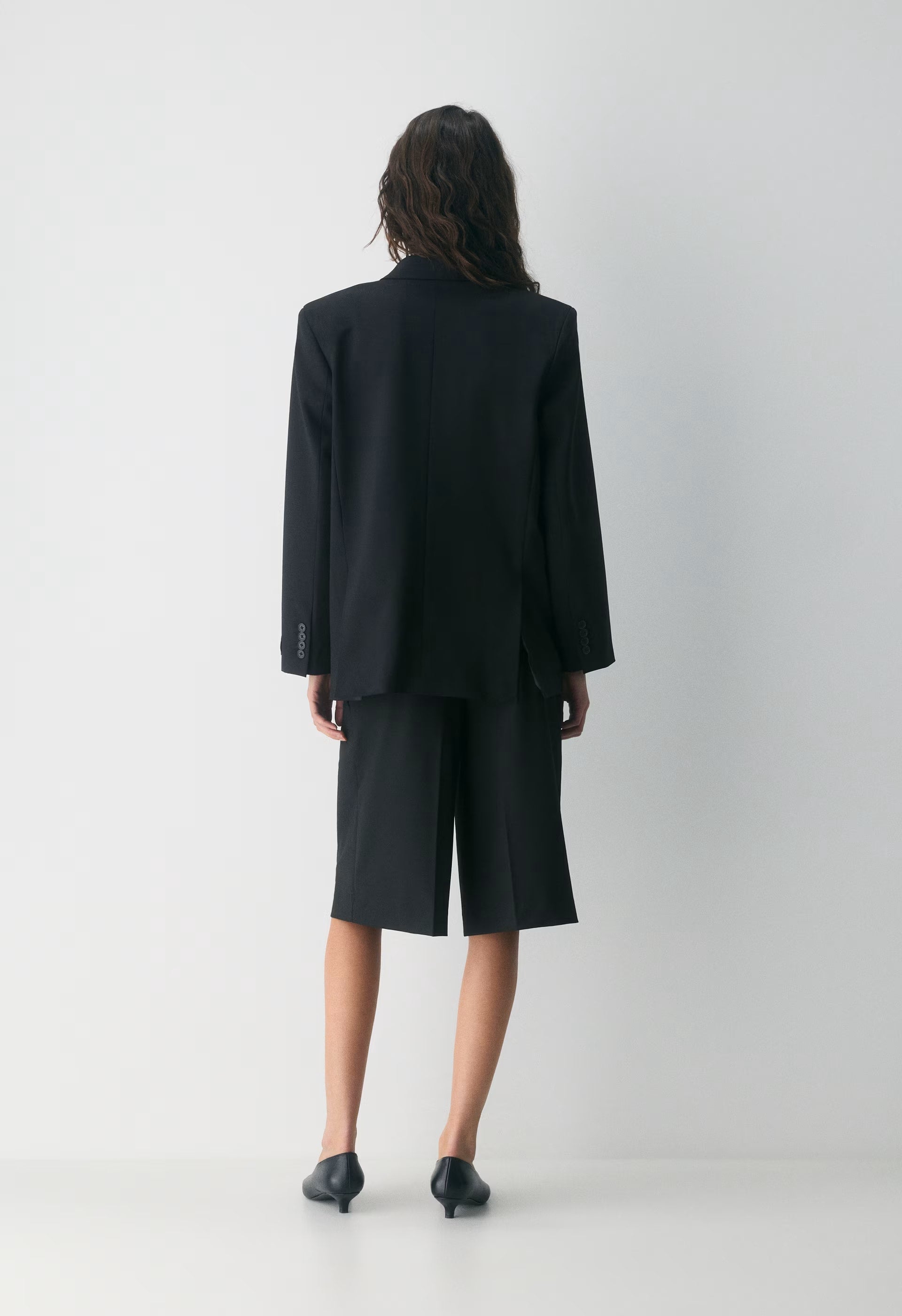 Enact Wool Blazer - BLACK