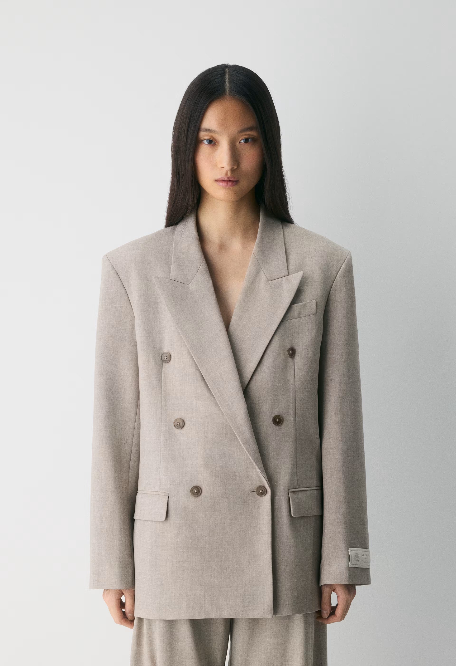 Enact Wool Blazer - HEATHER LIGHT NUTMEG