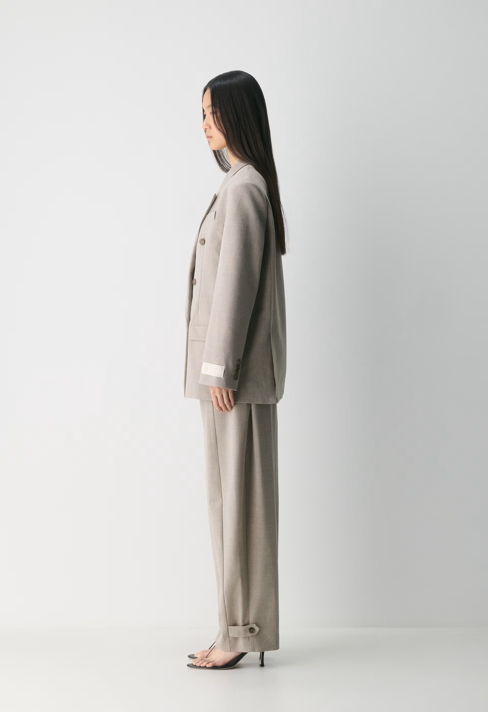Enact Wool Blazer - HEATHER LIGHT NUTMEG