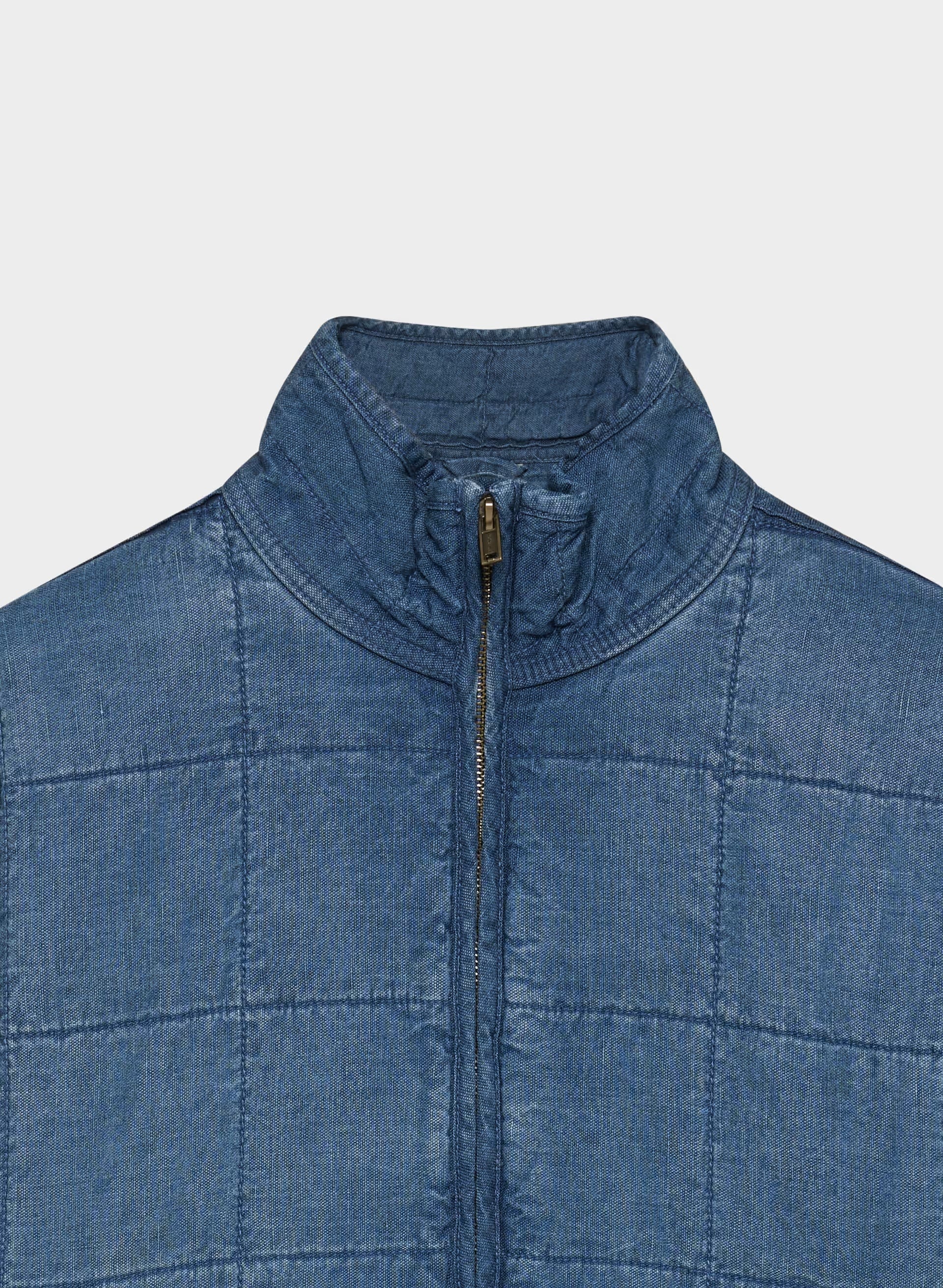 Remote Jacket - CruiseLinen™ - NO-STRESS MEDIUM BLUE