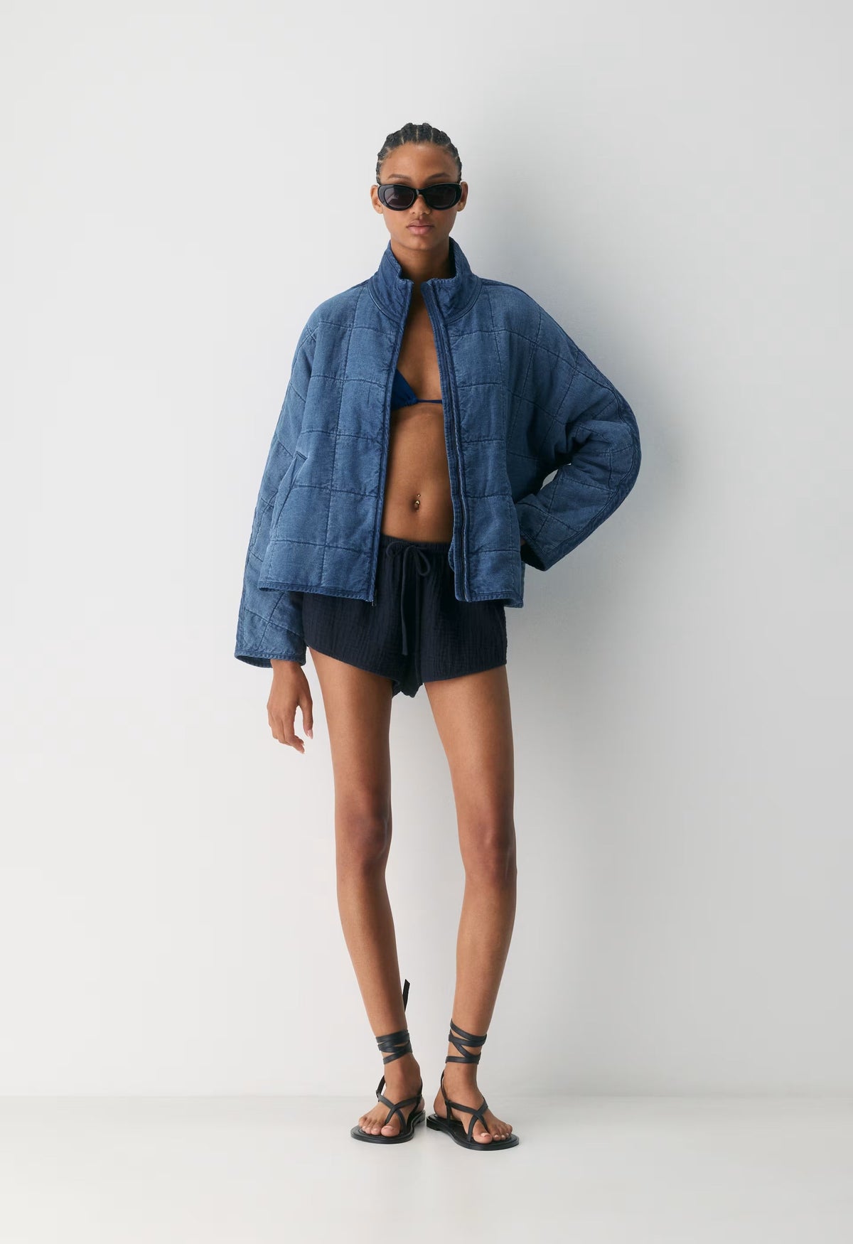 Remote Jacket - CruiseLinen™ - NO-STRESS MEDIUM BLUE