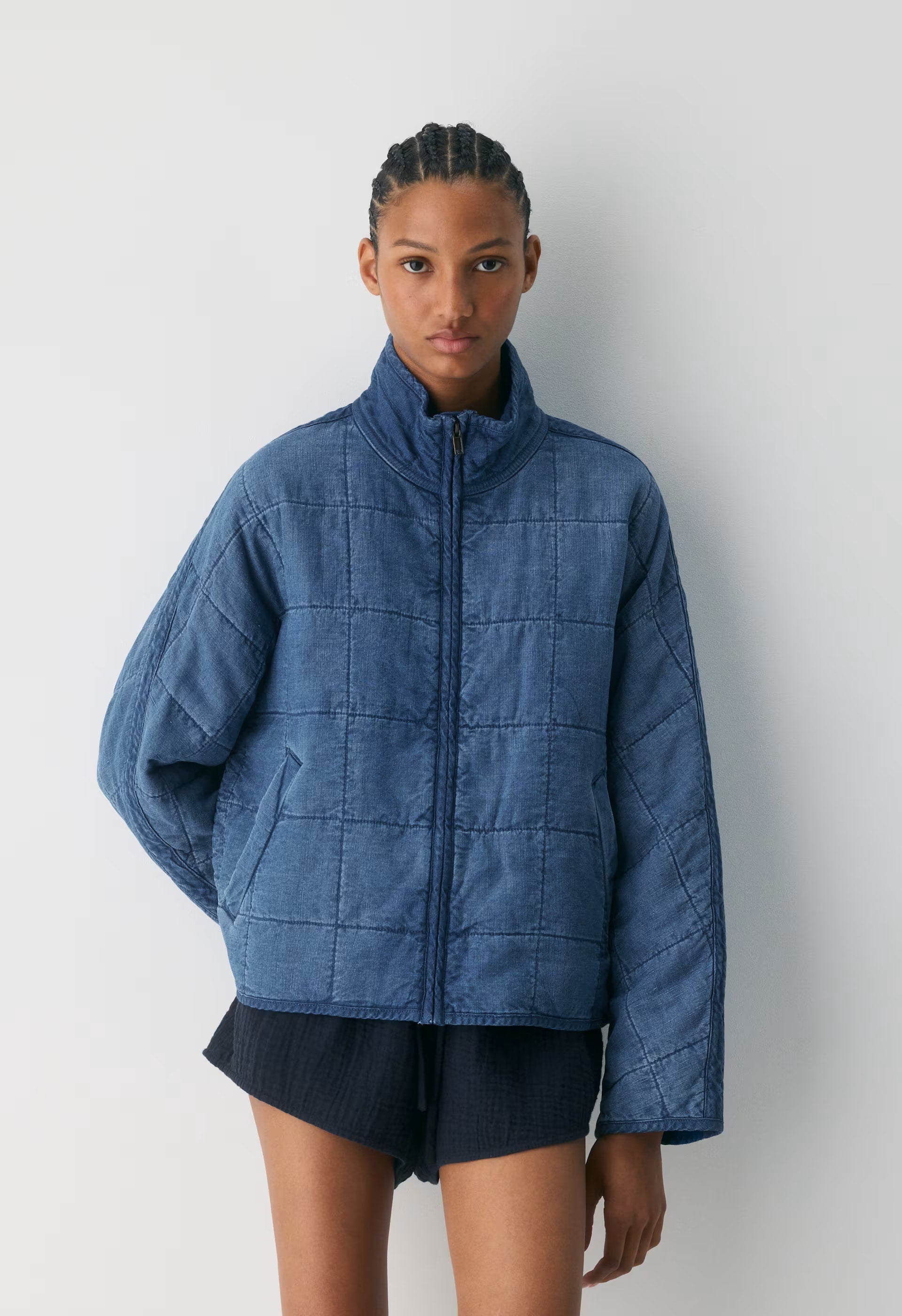 Remote Jacket - CruiseLinen™ - NO-STRESS MEDIUM BLUE