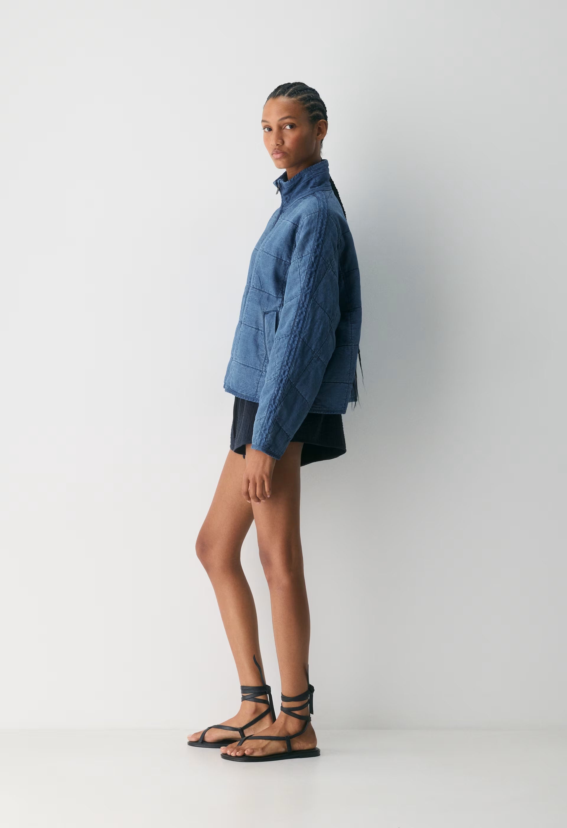 Remote Jacket - CruiseLinen™ - NO-STRESS MEDIUM BLUE