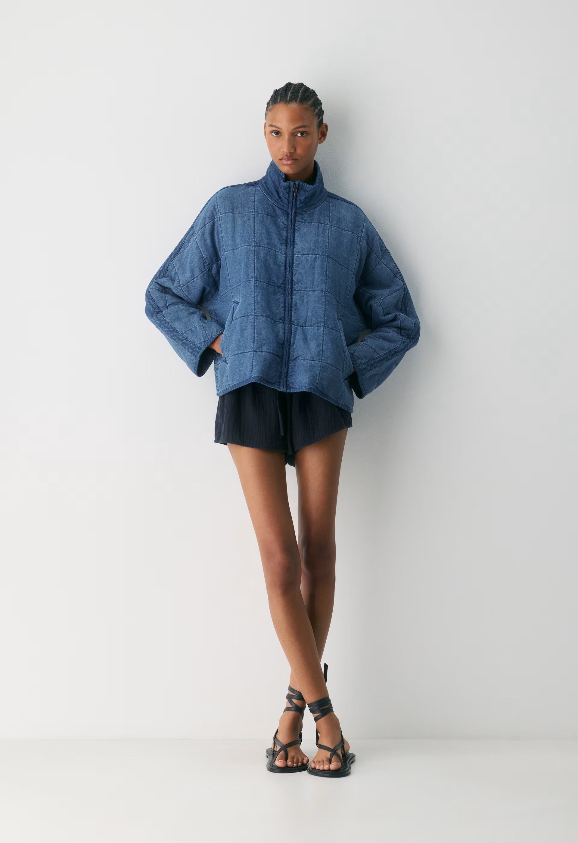 Remote Jacket - CruiseLinen™ - NO-STRESS MEDIUM BLUE