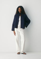 Remote Jacket - CruiseLinen™ - NO-STRESS DARK BLUE