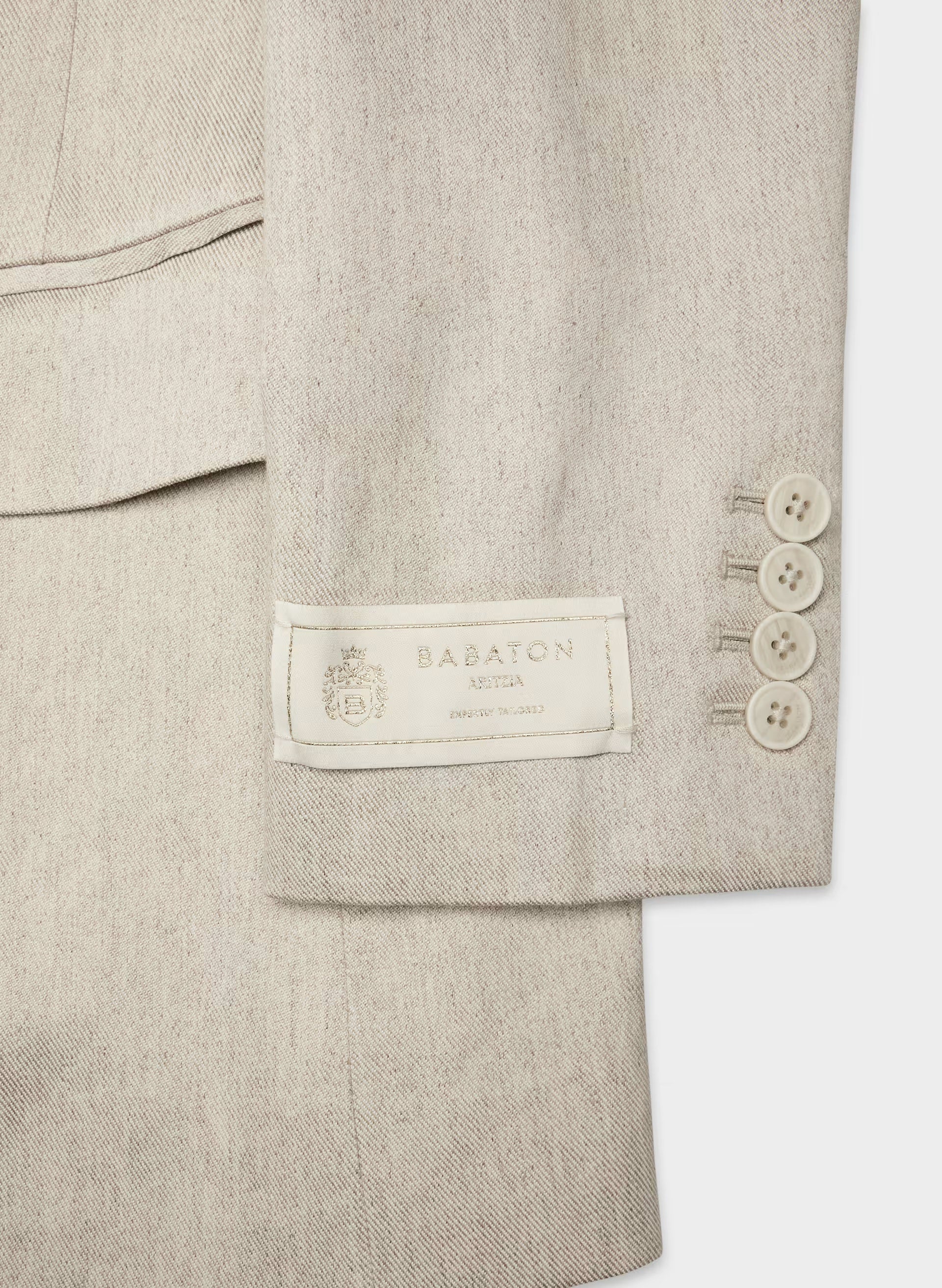 Standout Linen Blazer - UNDYED DARK ECRU