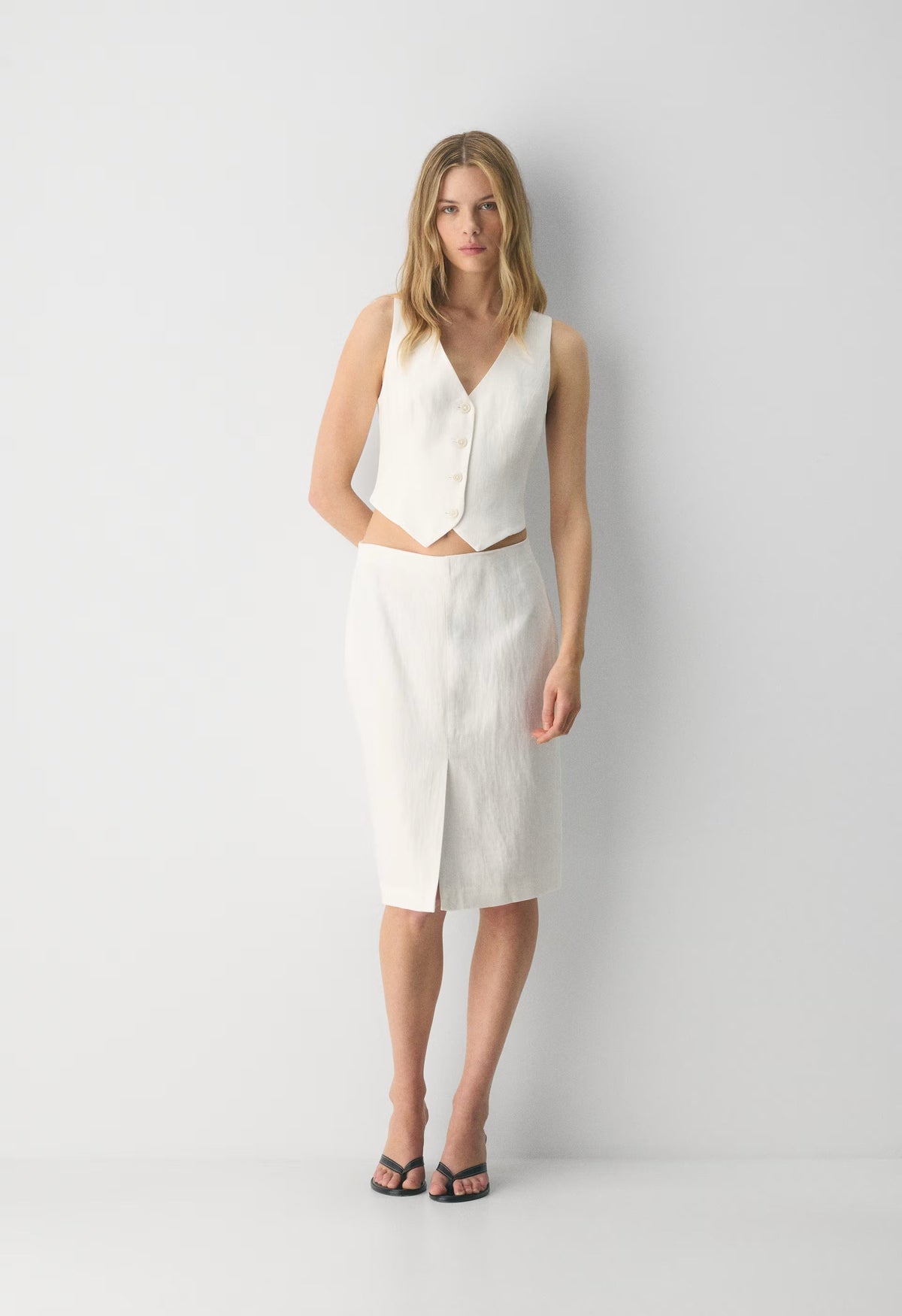 Pacino Vest - PowerLinen™ - LIGHT BIRCH