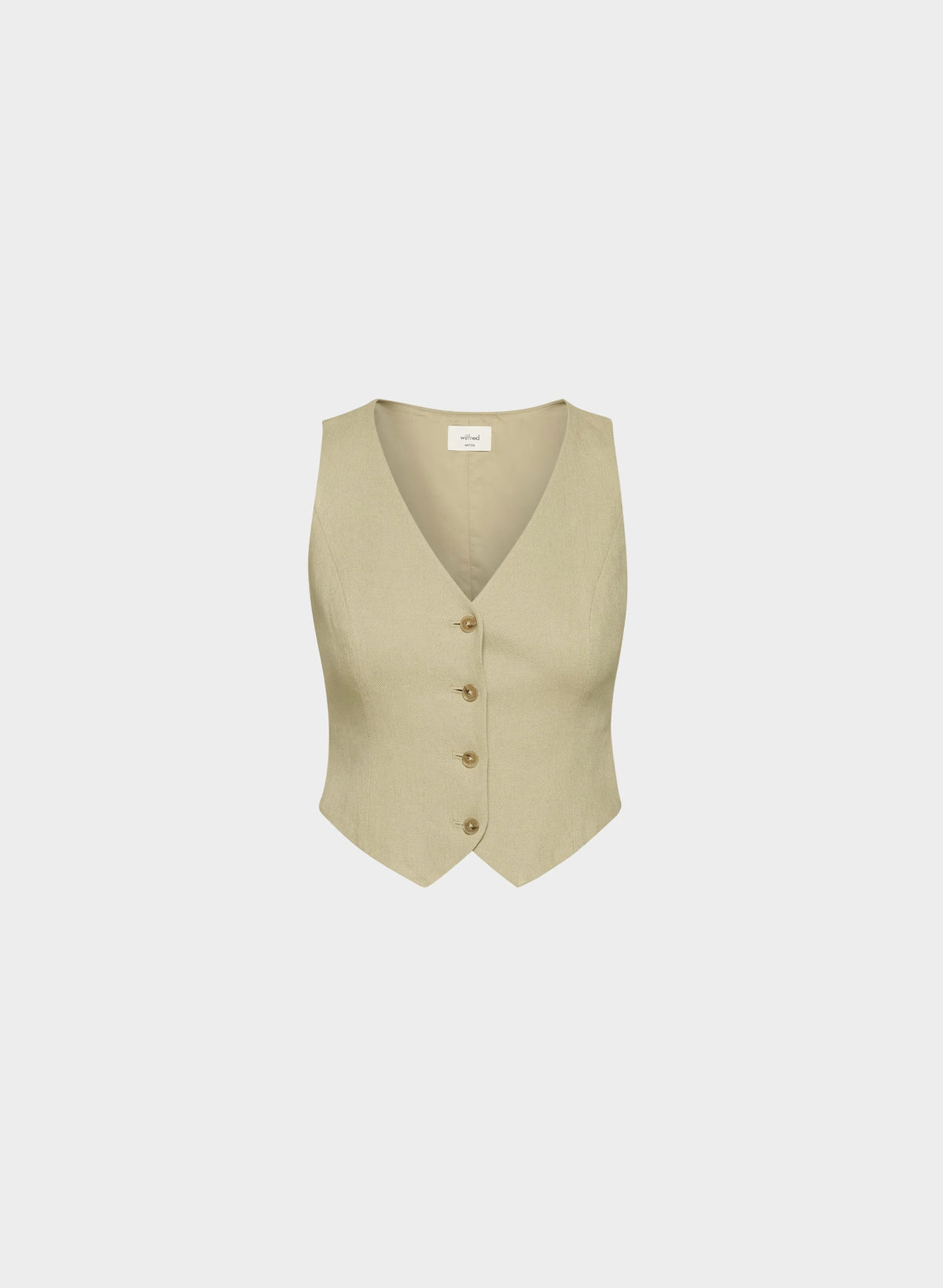 Pacino Vest - PowerLinen™ - MARTINI OLIVE