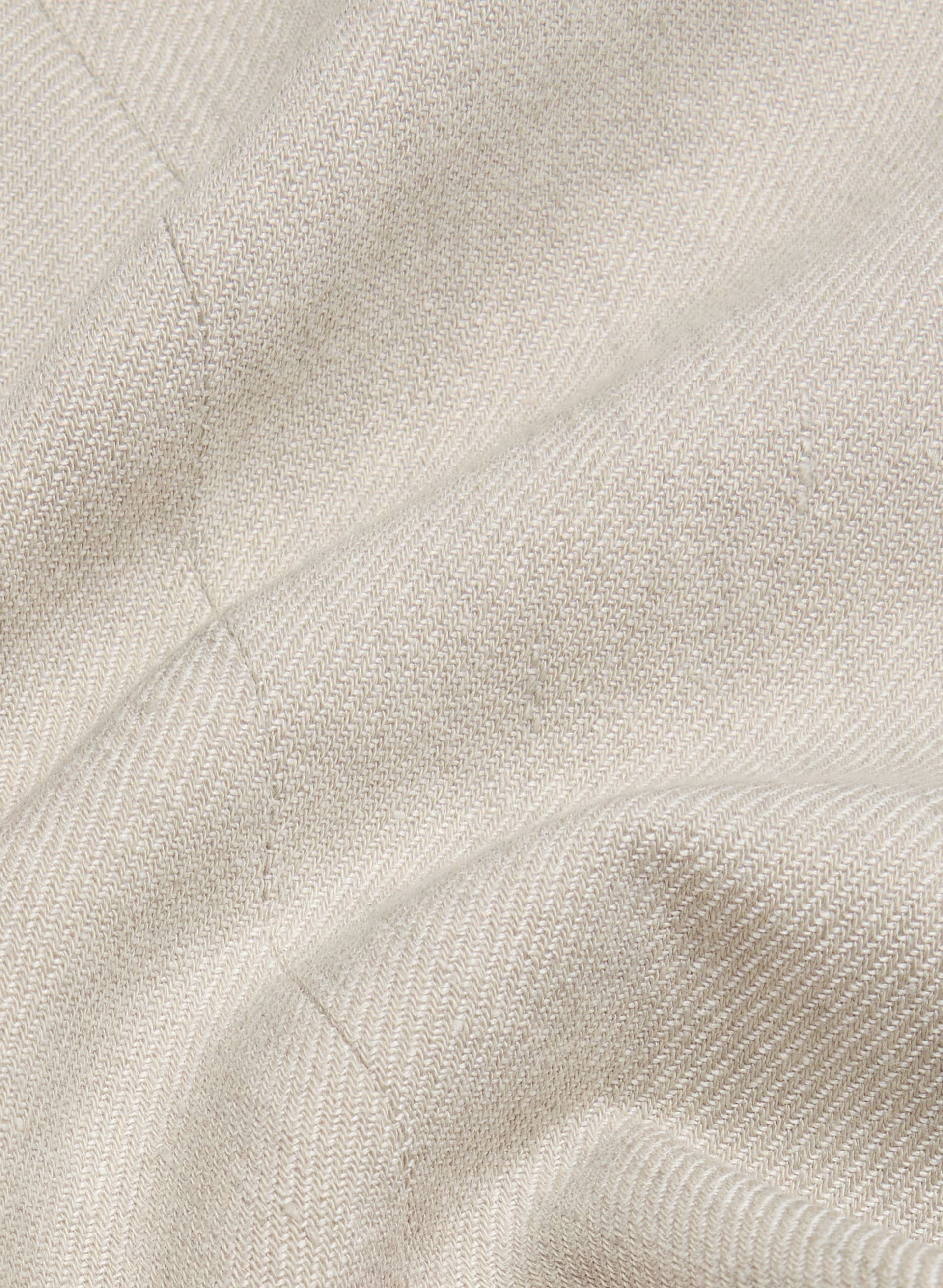Pacino Vest - PowerLinen™ - UNDYED DARK ECRU