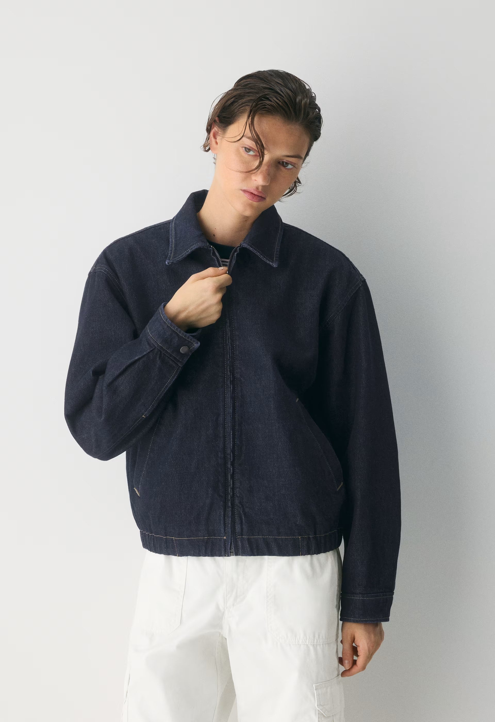 Caddie Blouson Jacket - NO-STRESS/ INK BLUE