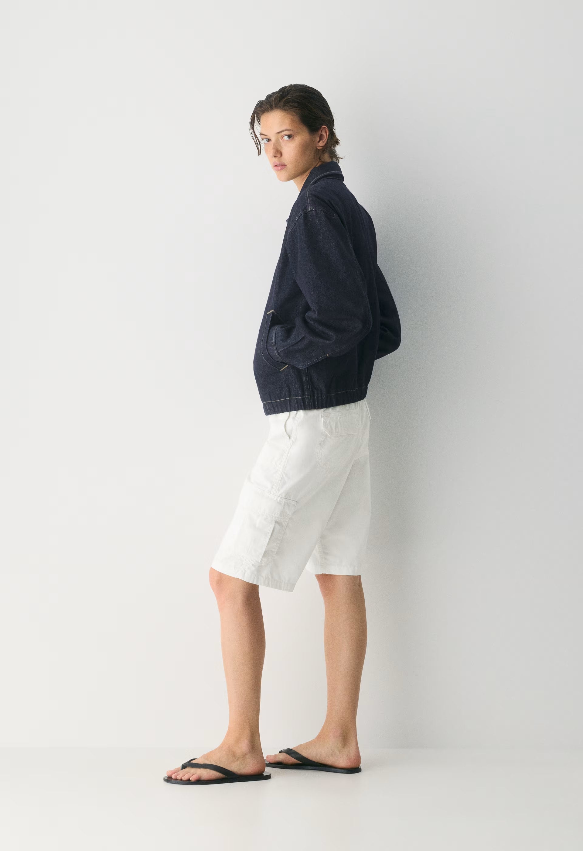 Caddie Blouson Jacket - NO-STRESS/ INK BLUE