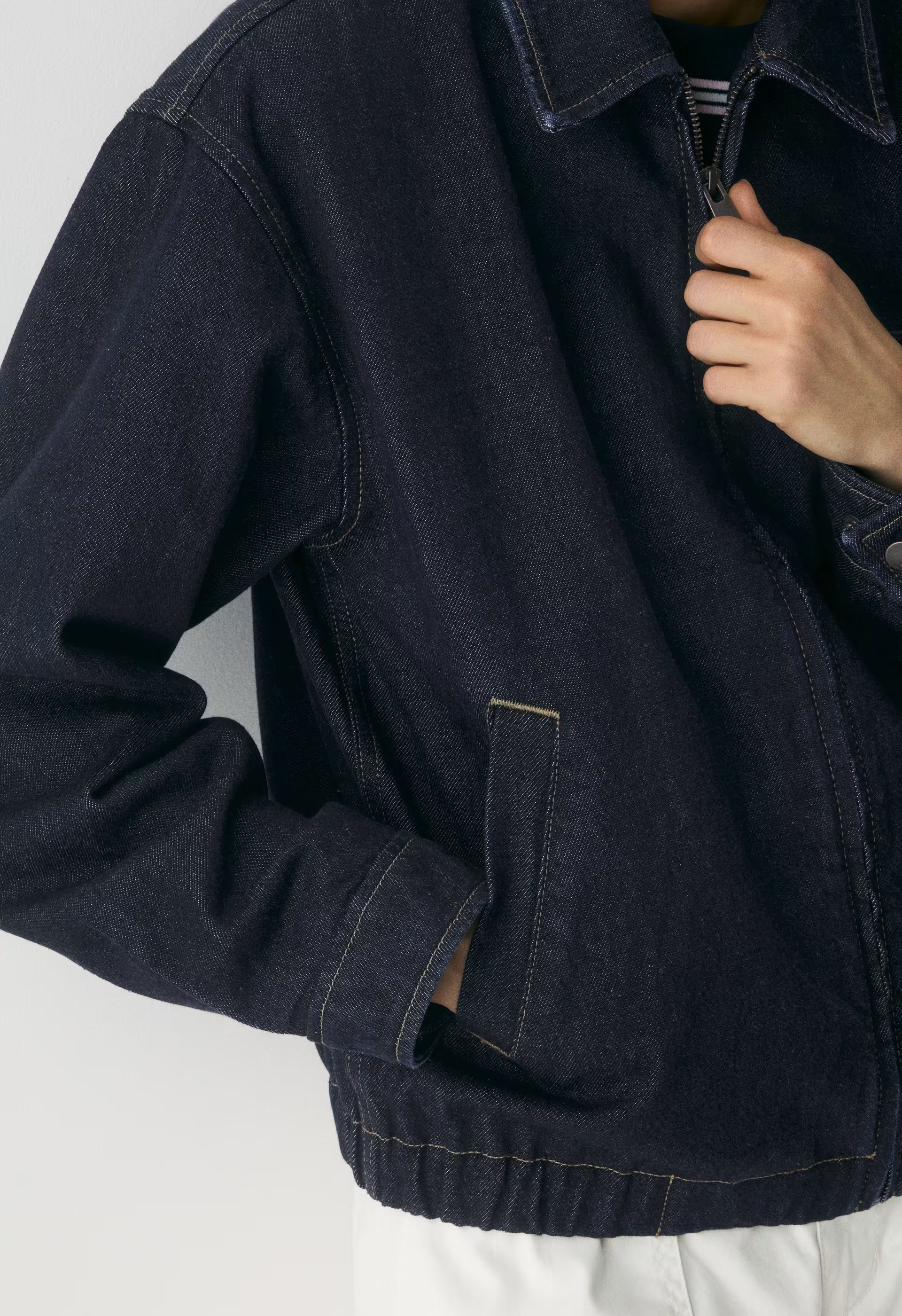 Caddie Blouson Jacket - NO-STRESS/ INK BLUE